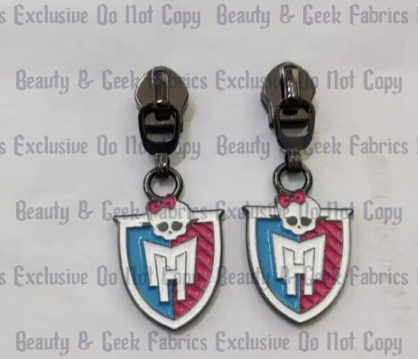 MH Enamel #5 Zipper Pull - Retail