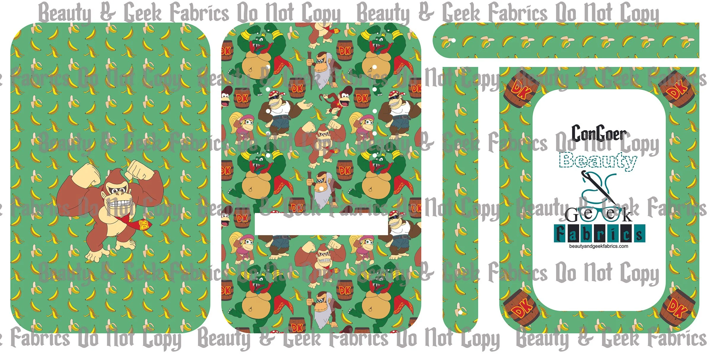 DK Con Goer (6 options) - Cut N Sew - Past Print Preorder