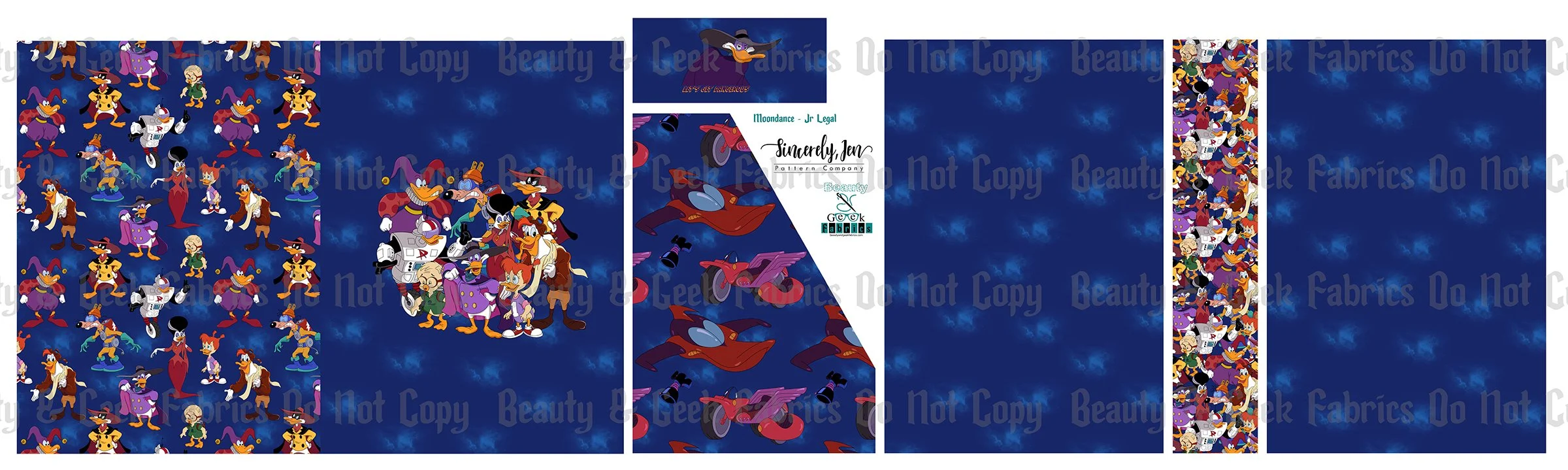 Terror That Flaps Moondance (4 options) - Cut N Sew - Past Print Preorder