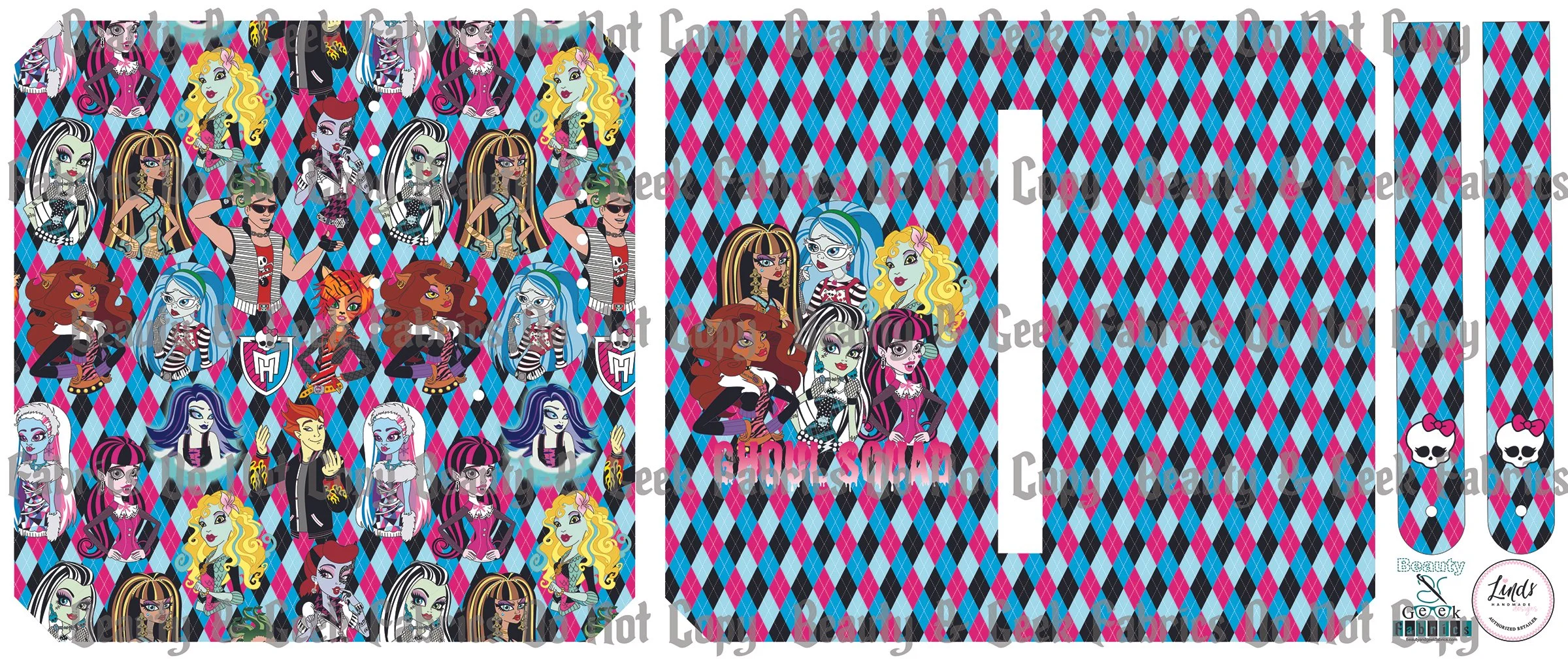 MH - Ghoul Squad - Argyle - Purse Pal.jpg