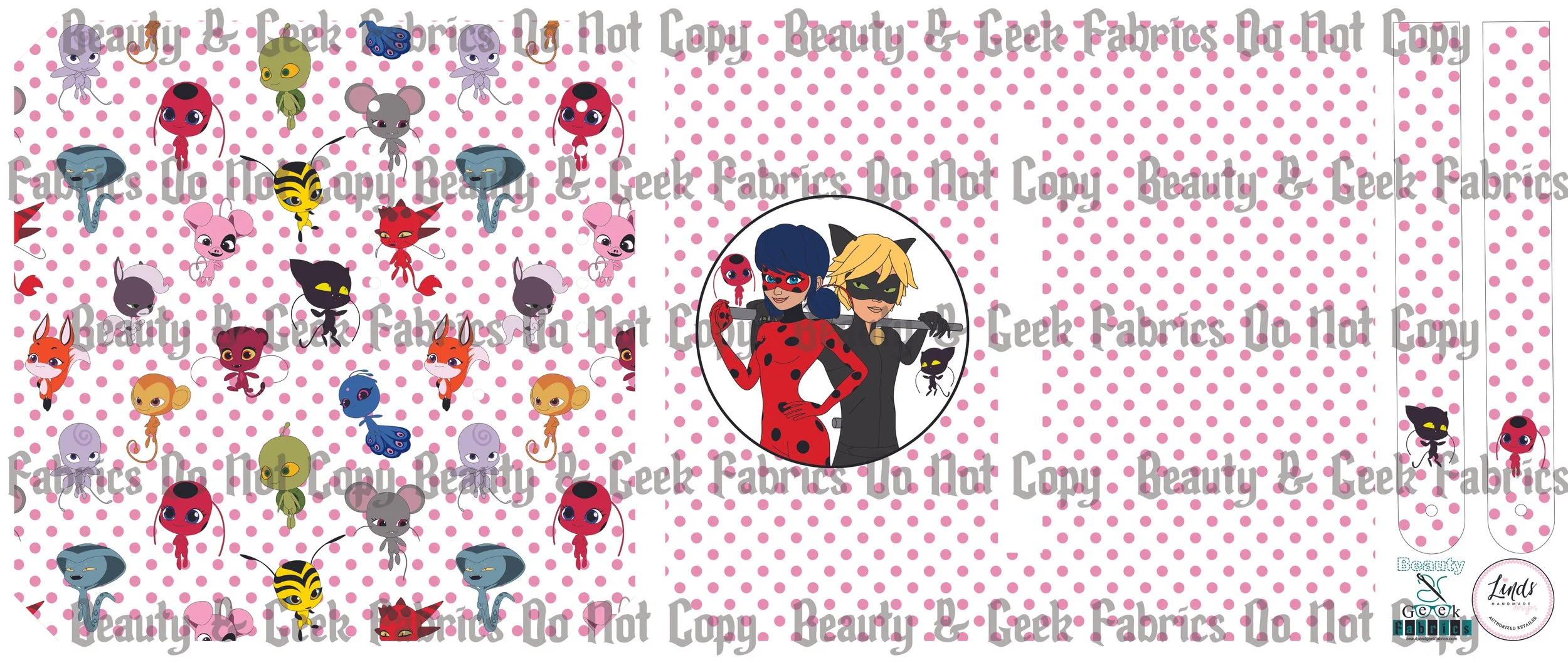 Ladybug Purse Pal (4 options) - Cut N Sew - Past Print Preorder