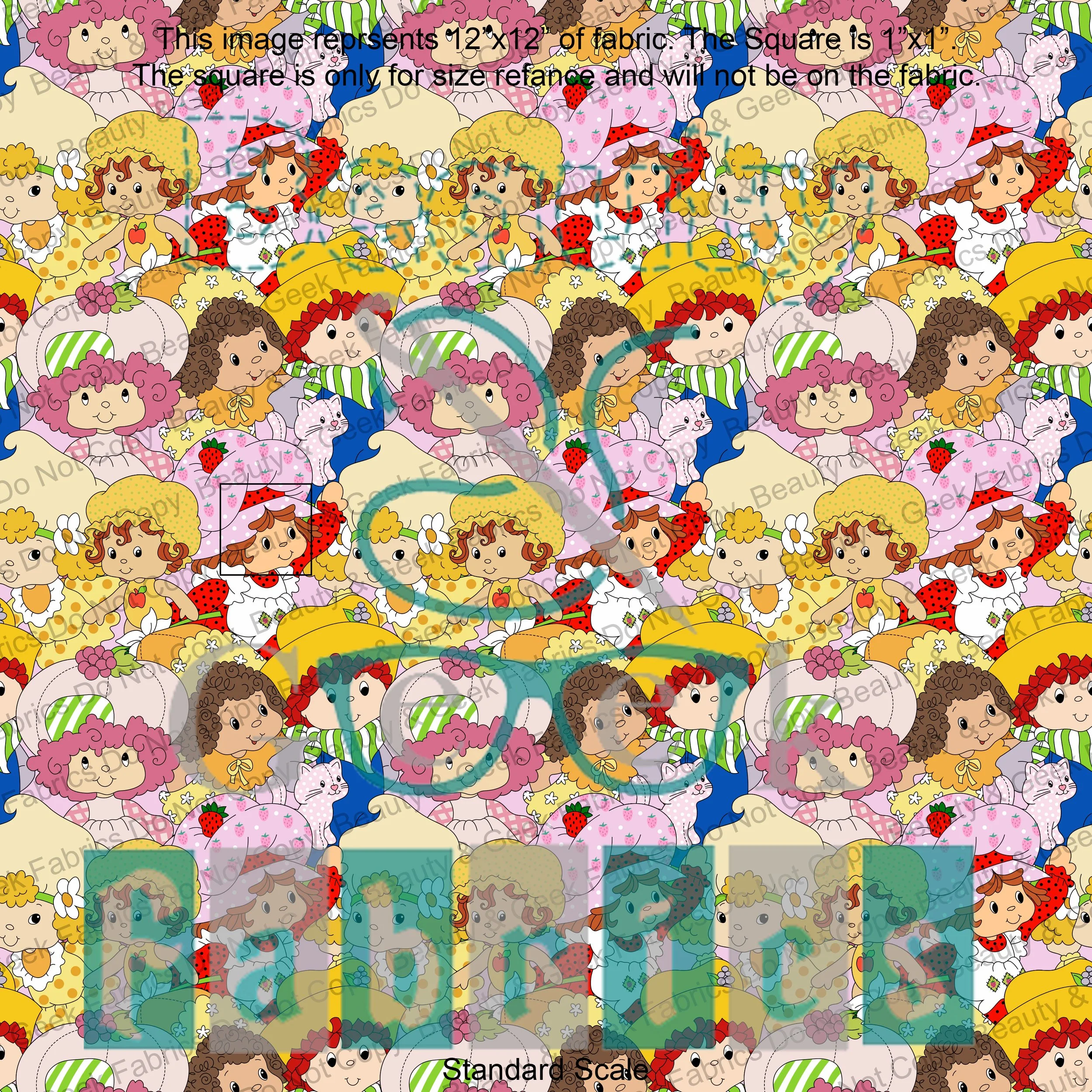Strawberry Girl Stacked Past Print Preorder