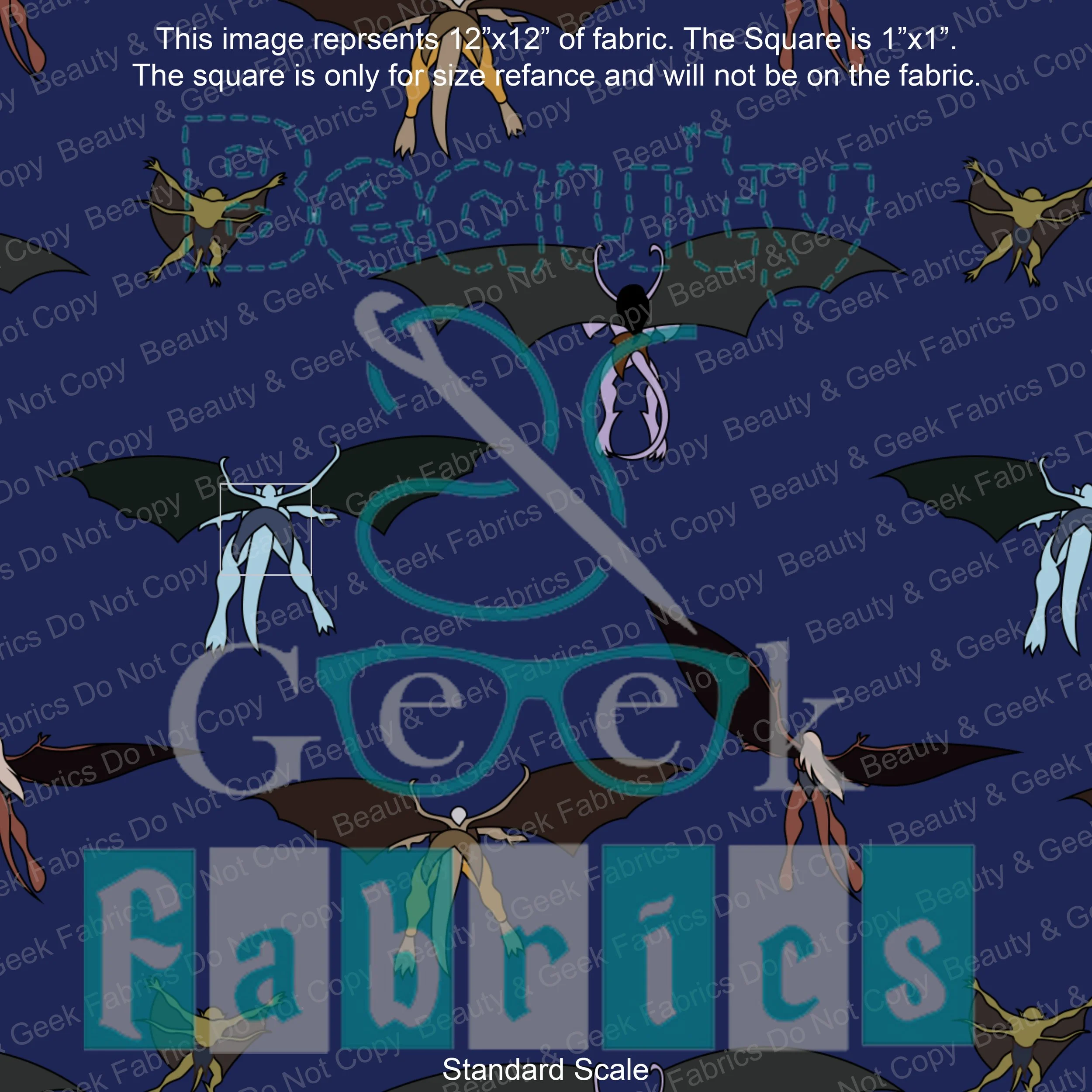 Gargoyles Flying Past Print Preorder