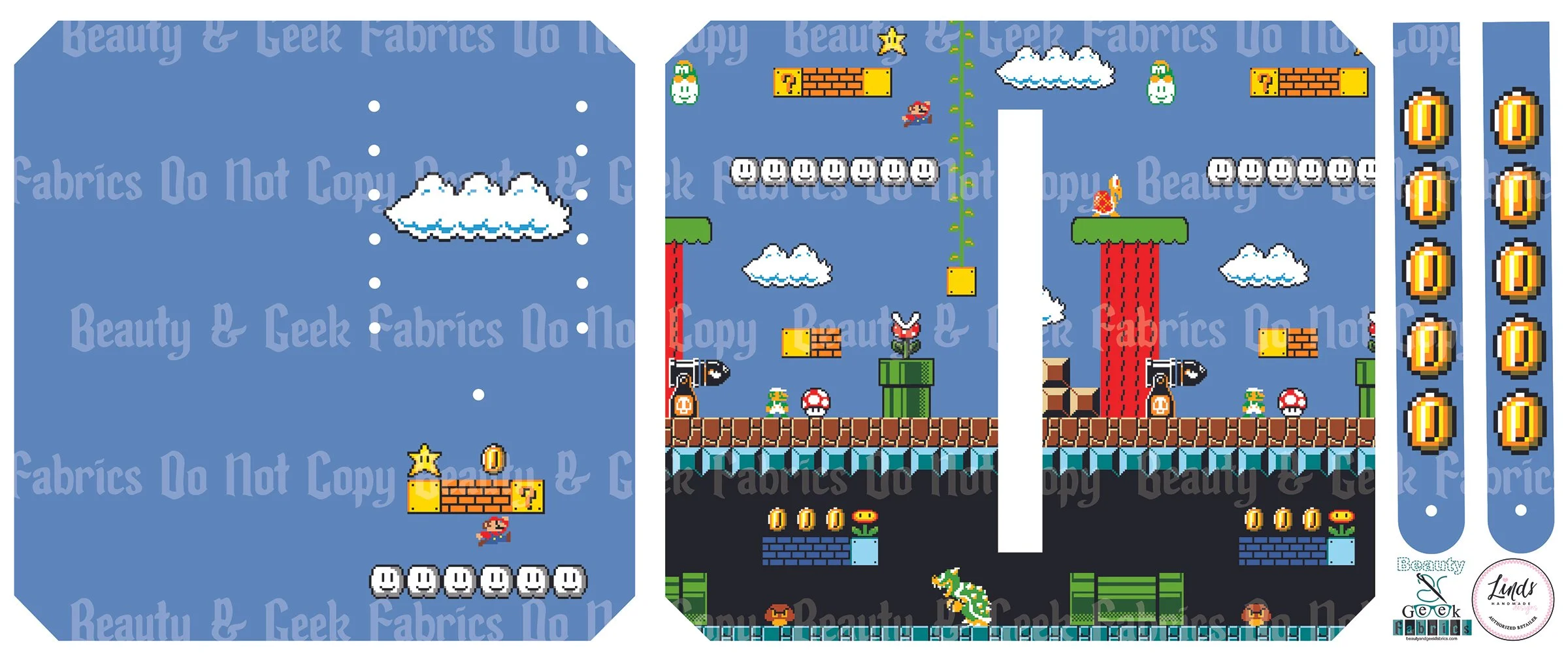 Super Bros Purse Pal - Cut N Sew - Past Print Preorder