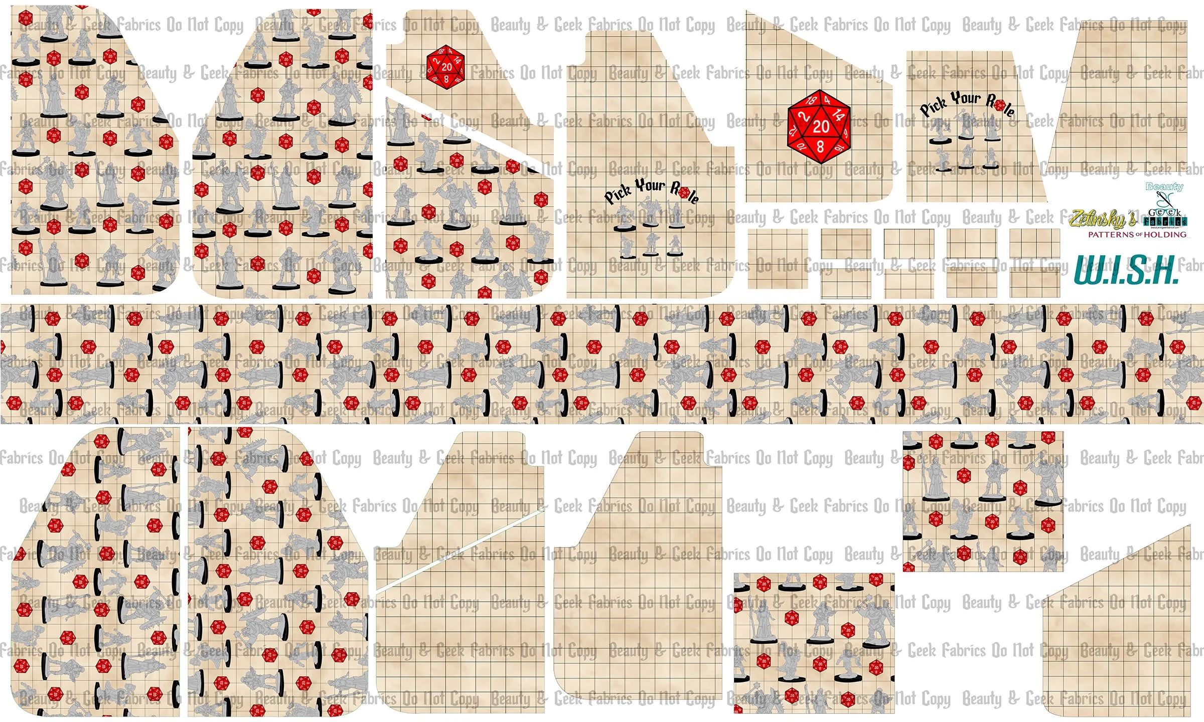 Minis W.I.S.H. - Cut N Sew - Past Print Preorder
