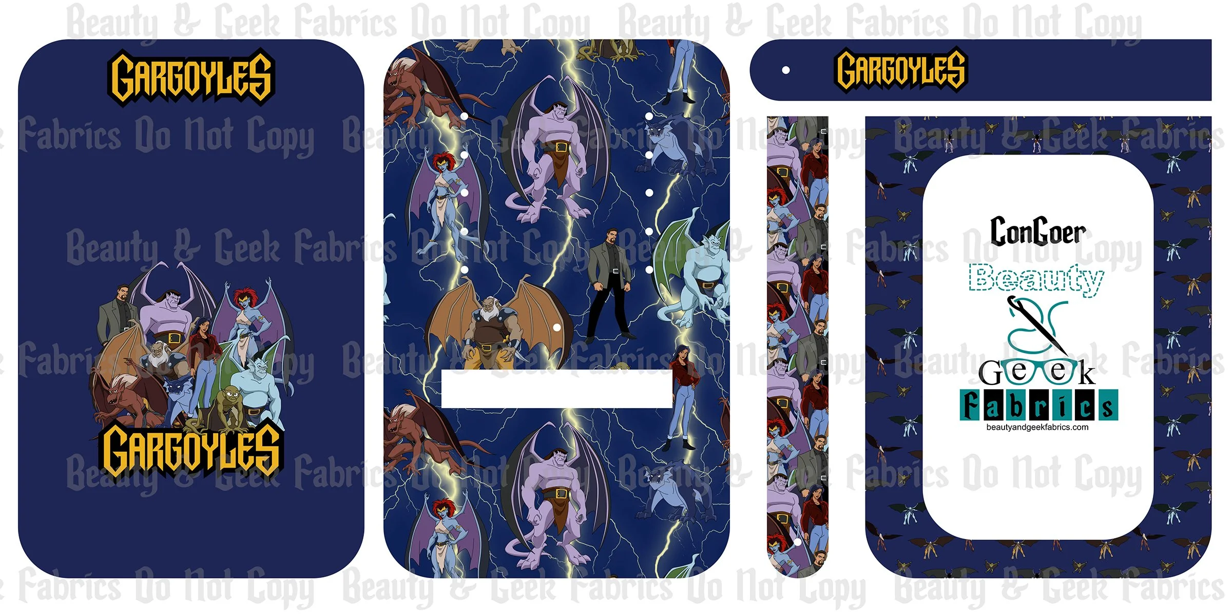 Gargoyles Con Goer (13 options) - Cut N Sew - Past Print Preorder