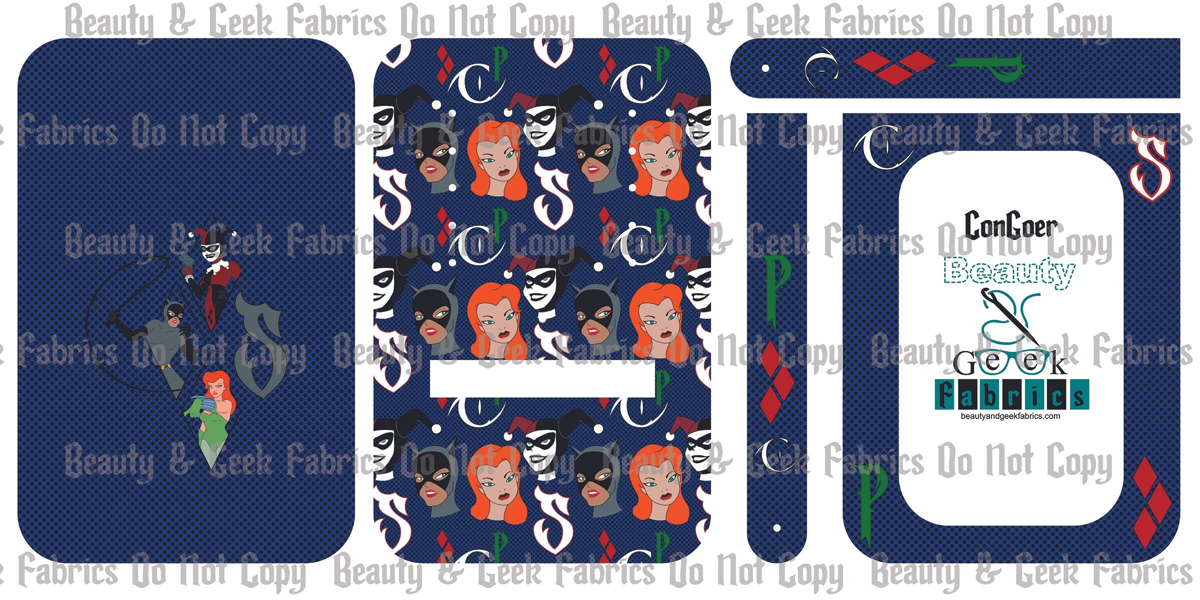 Sirens Con Goer (4 options) - Cut N Sew - Past Print Preorder
