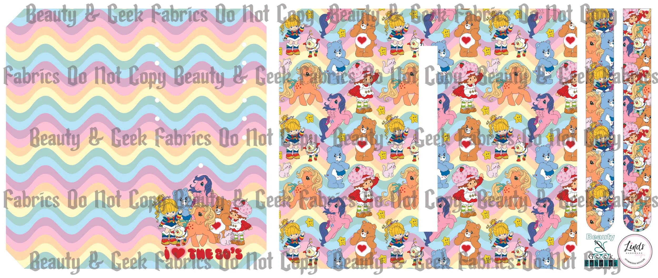 80's Purse Pal (2 options) - Cut N Sew - Past Print Preorder