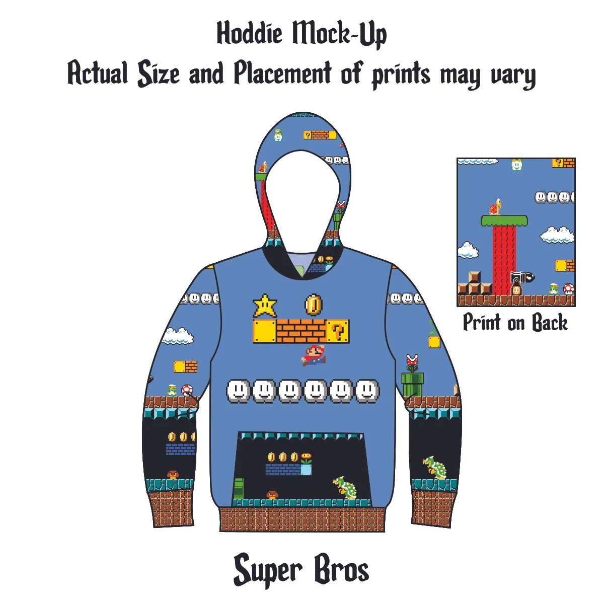 Made to Order Hoodie - Super Bros
