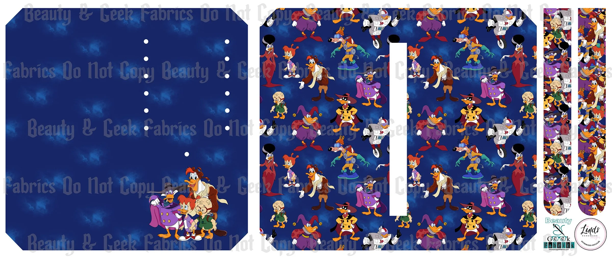 Terror That Flaps Purse Pal (4 options) - Cut N Sew - Past Print Preorder