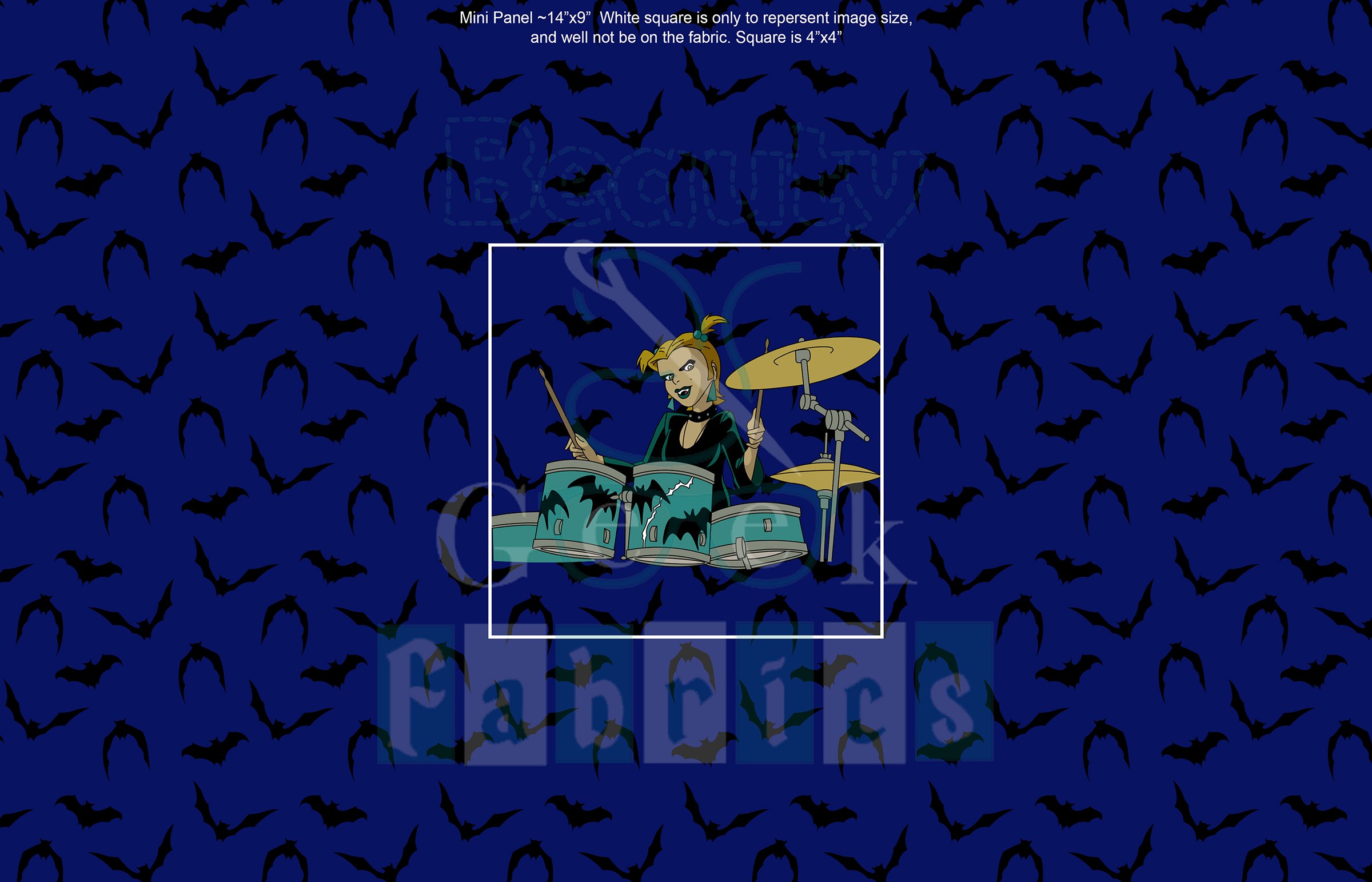 Green Hex Girls - Panel - Mini - Bats.jpg