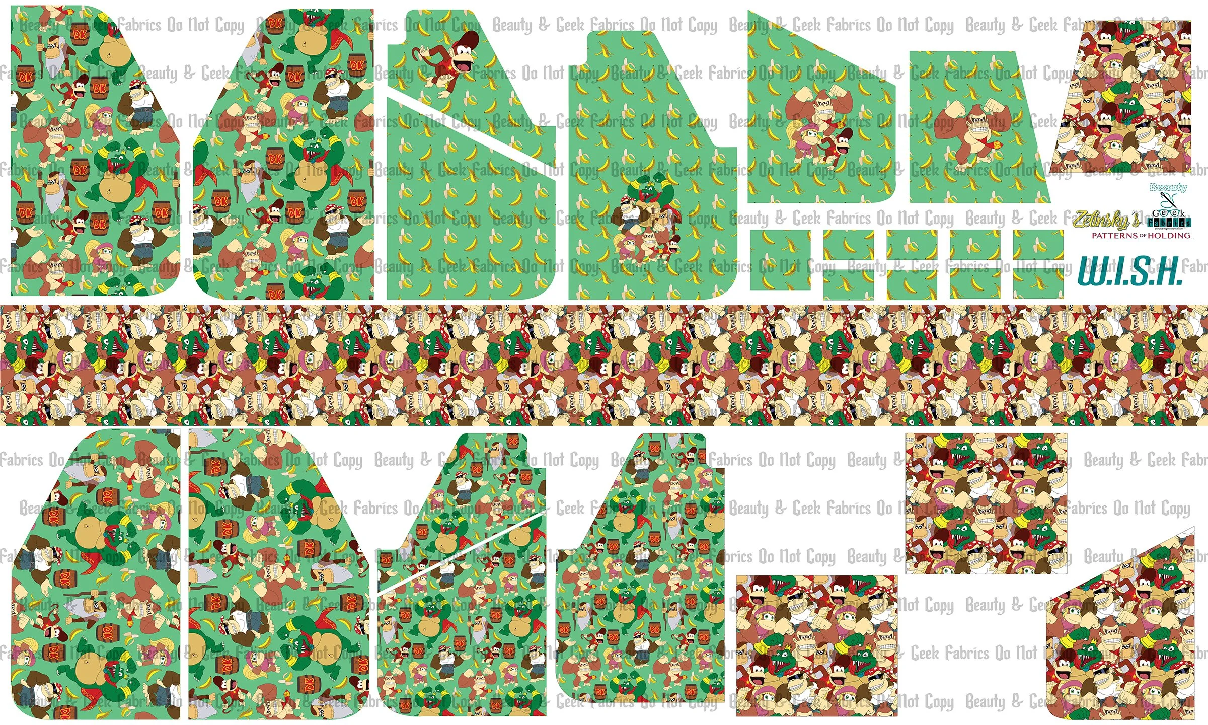 DK W.I.S.H. - Cut N Sew - Past Print Preorder