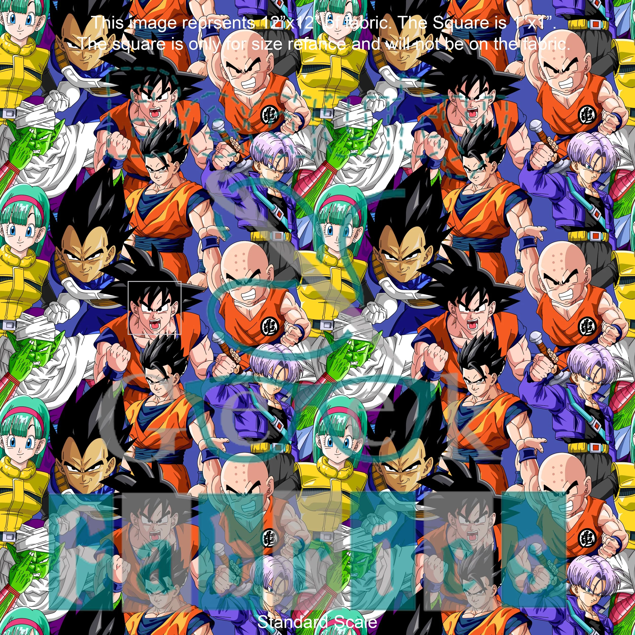 DBZ Stacked Past Print Preorder