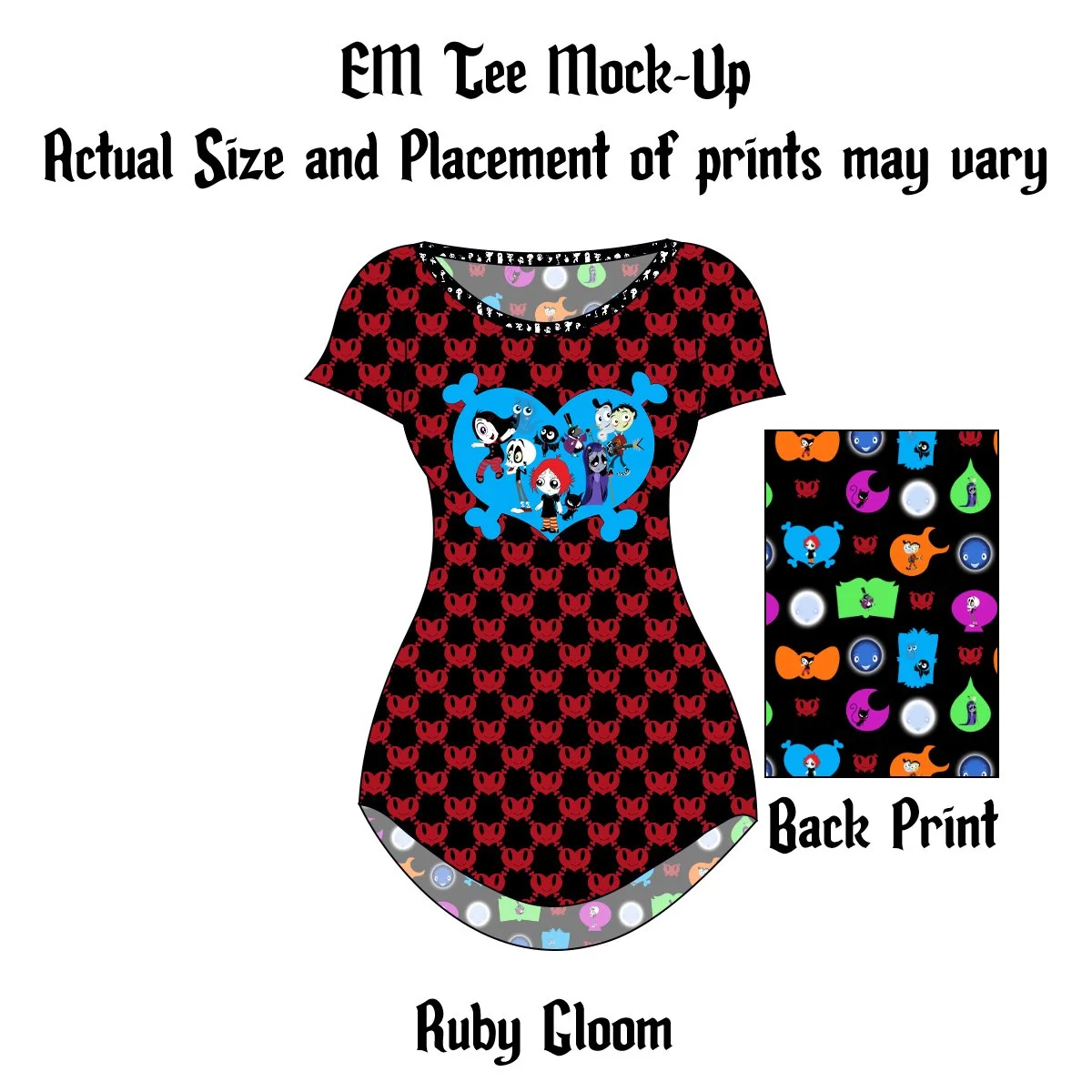 Made to Order EM TEE - Gloom