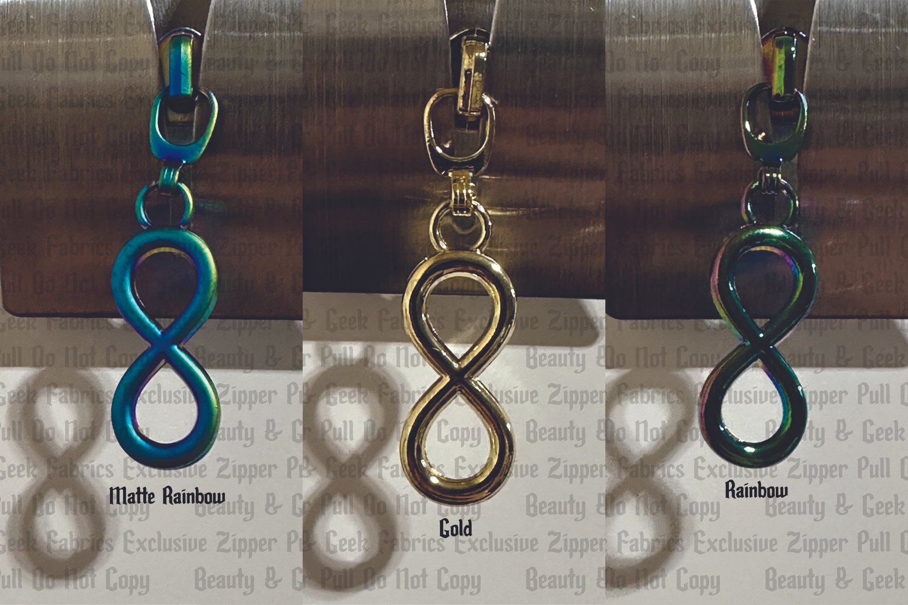 Infinity (Autism) #5 Zipper Pull - Retail