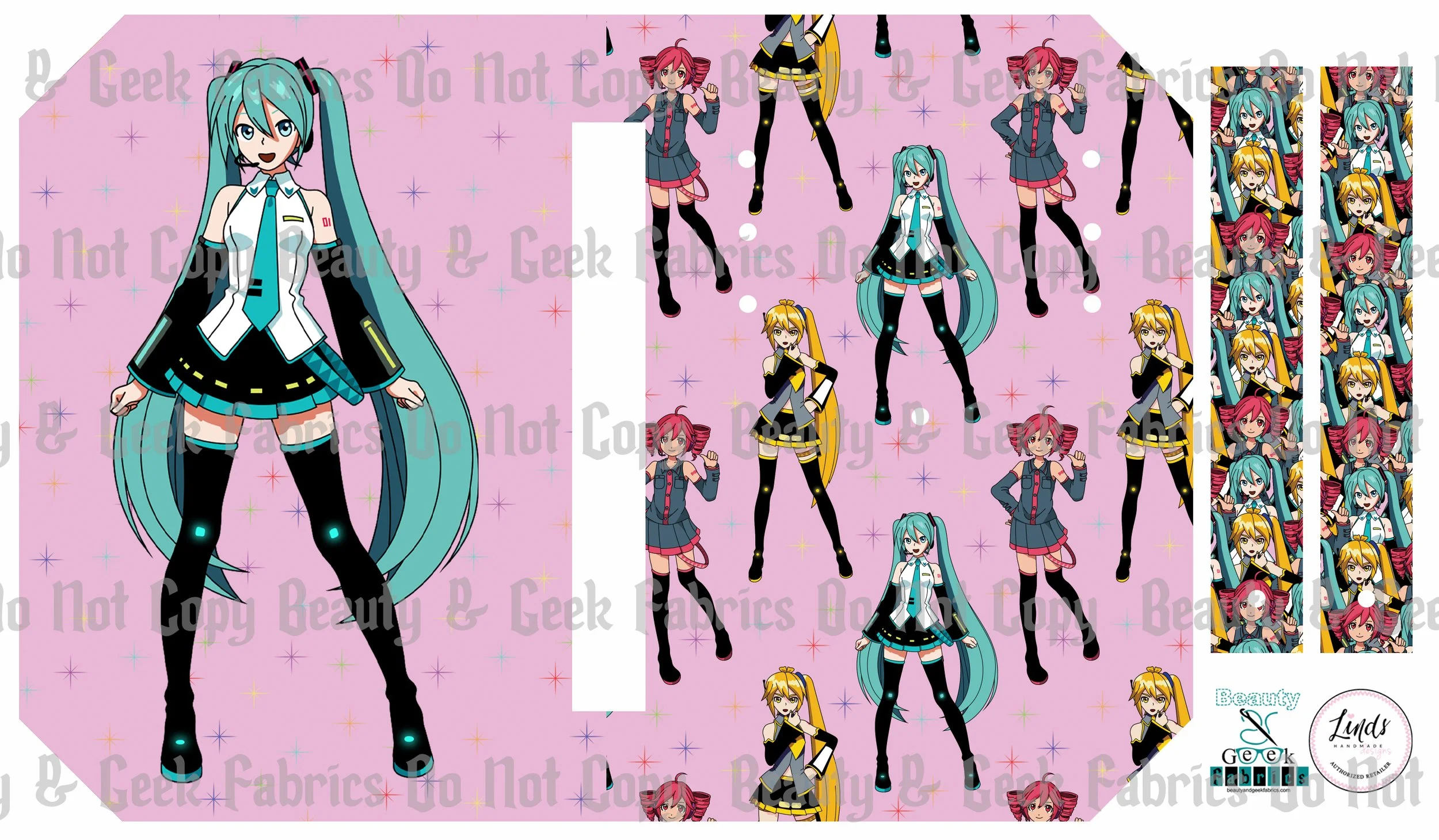 Digital Voices Pocket Pals (4 Options) - Cut N Sew - Preorder