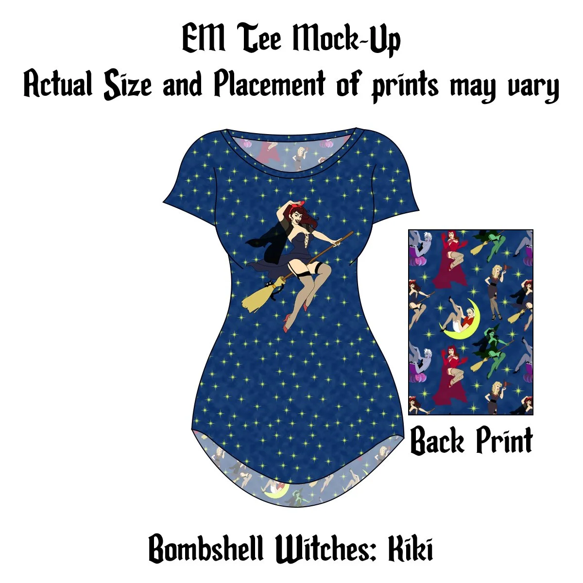 EM Tee - Bombshell Witches - Kiki.jpg