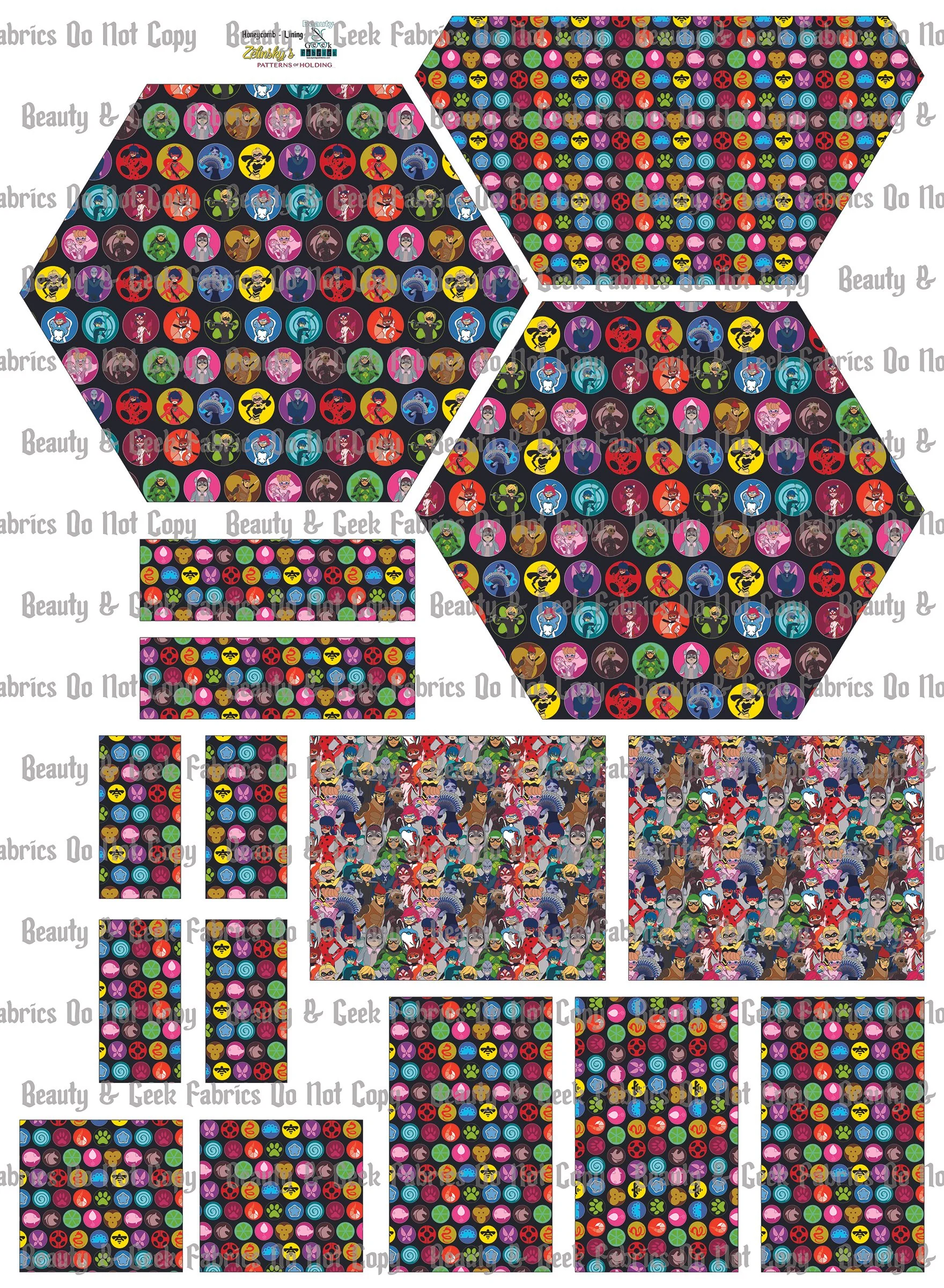 Ladybug Black - Honeycomb - Lining.jpg