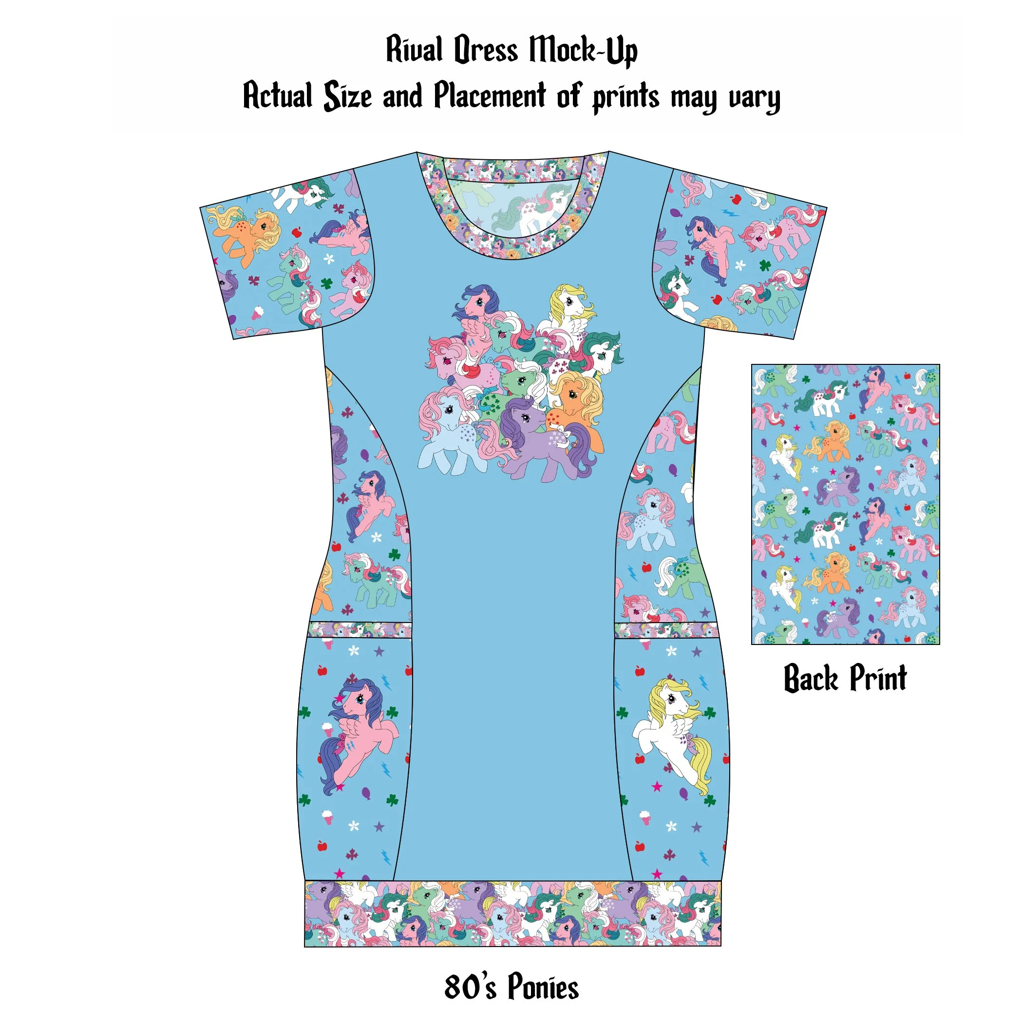 Made to Order Rival Dress - 80's Ponies