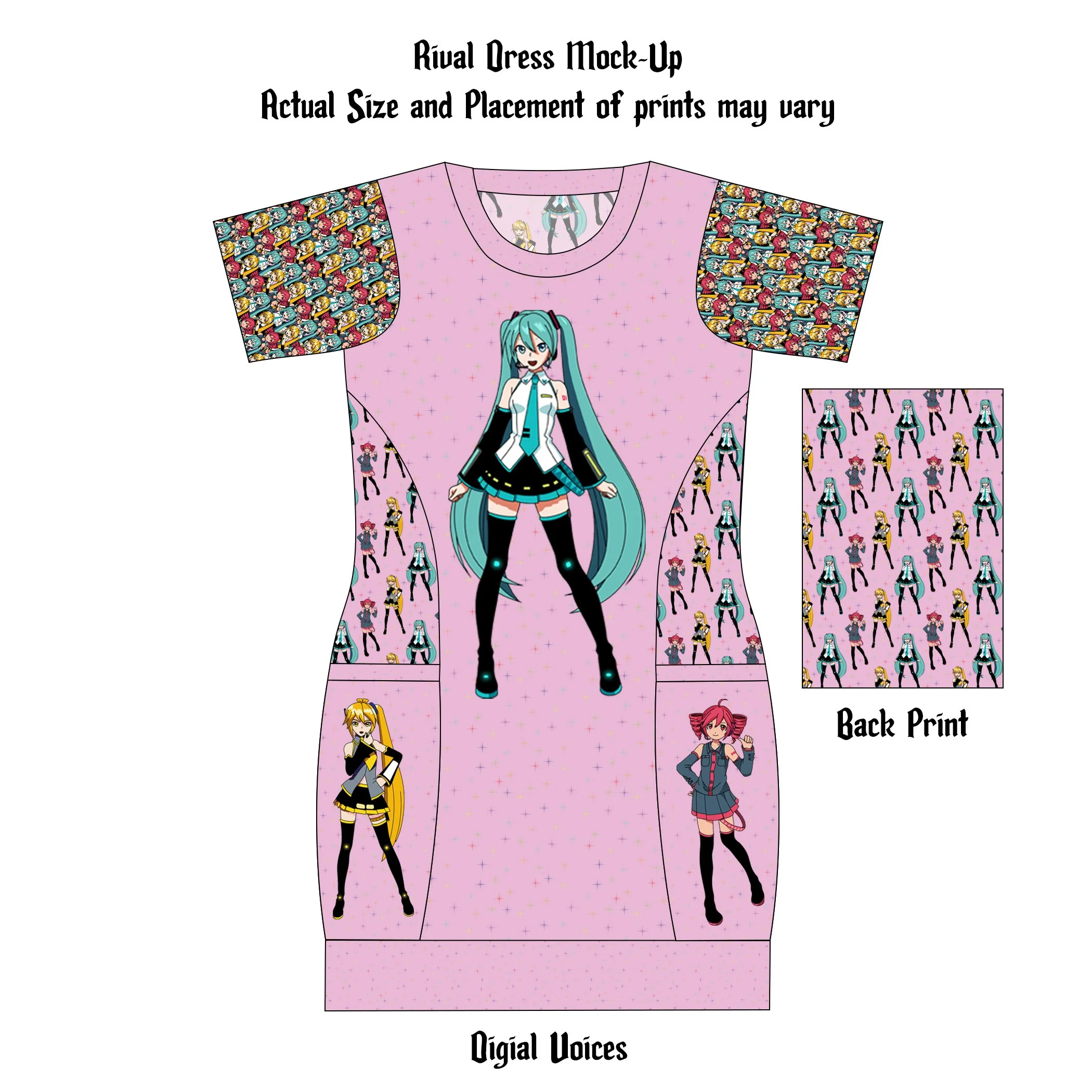 Made to Order Rival Dress - Digital Voices
