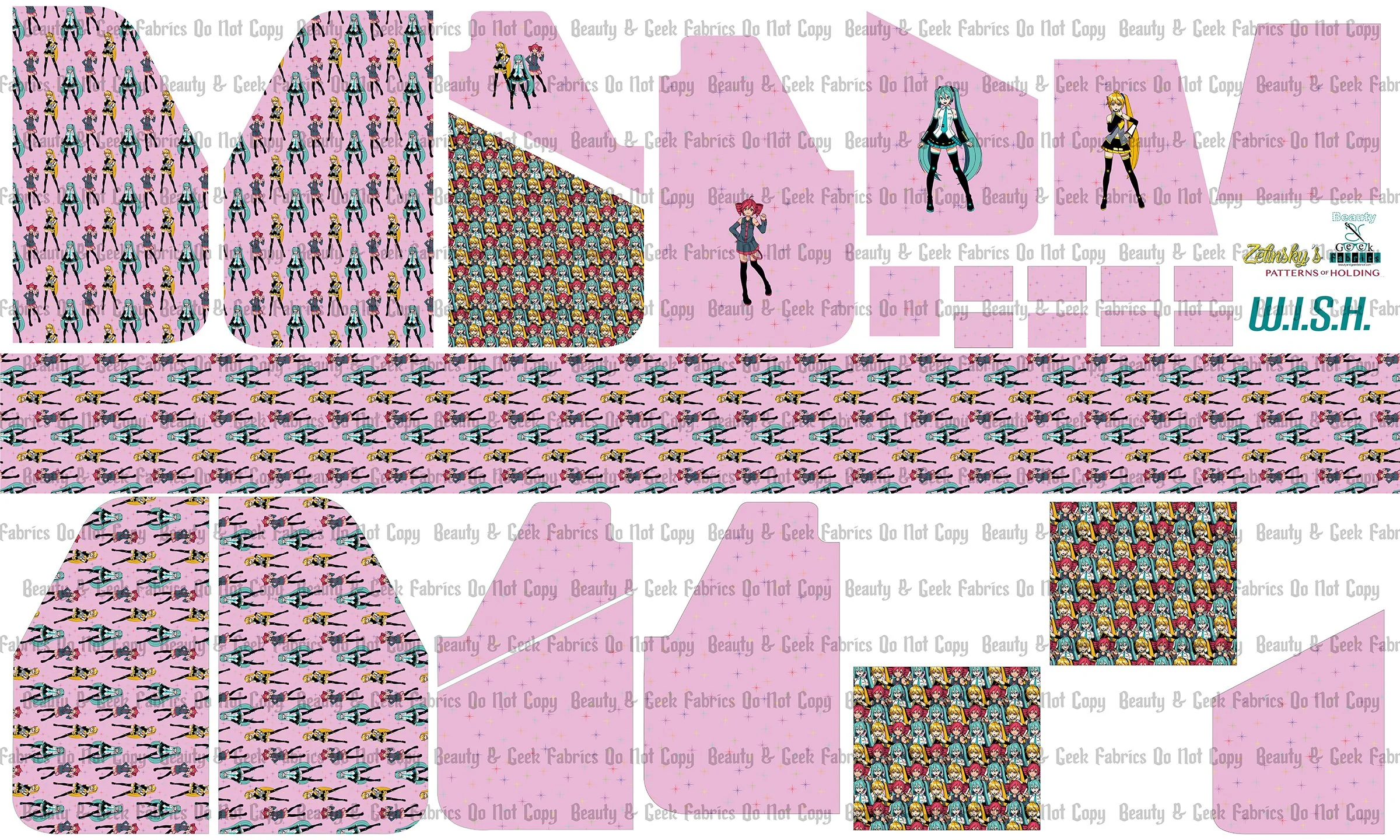 Digital Voices W.I.S.H. - Cut N Sew - Preorder
