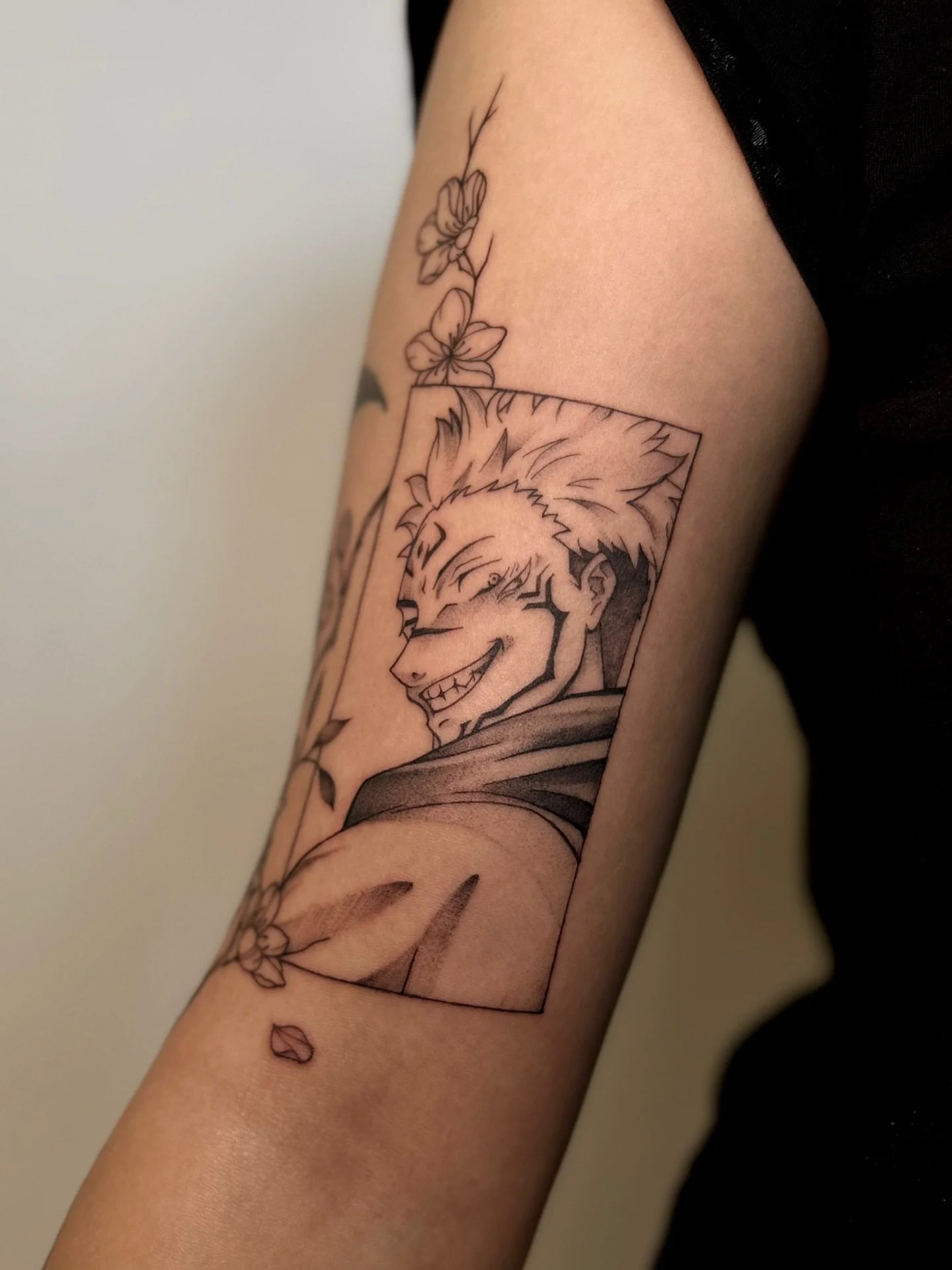 S U K U N A / G O J O

some jujutsu kaisen panels,
amidst some cherry blossoms.

thanks for driving across the border for this, ella!