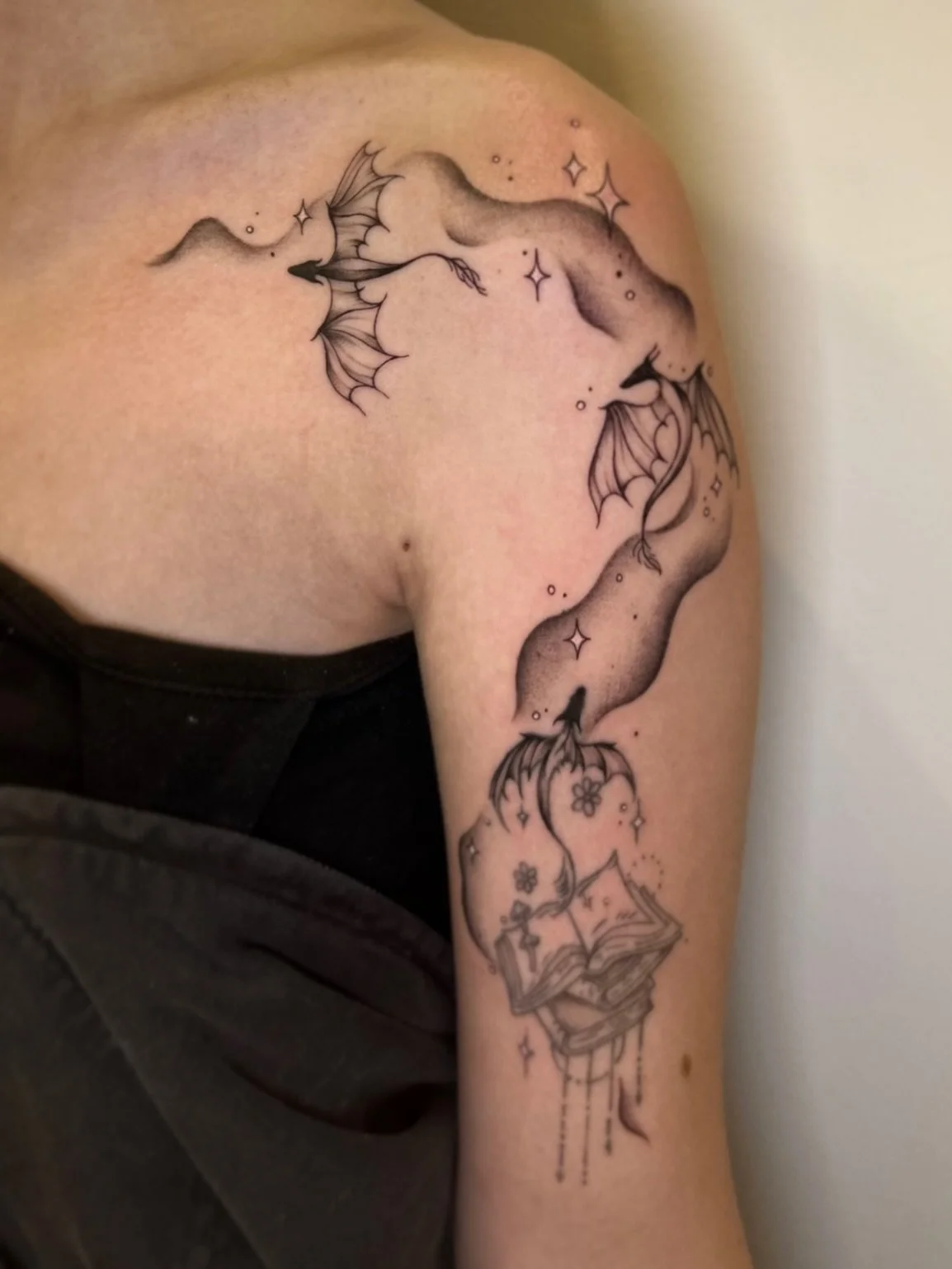 whimsical little dragons.
 
rework &amp; additions, to an existing piece.
(not originally done by me &mdash; shown on last slide)

thanks for coming in again becca!