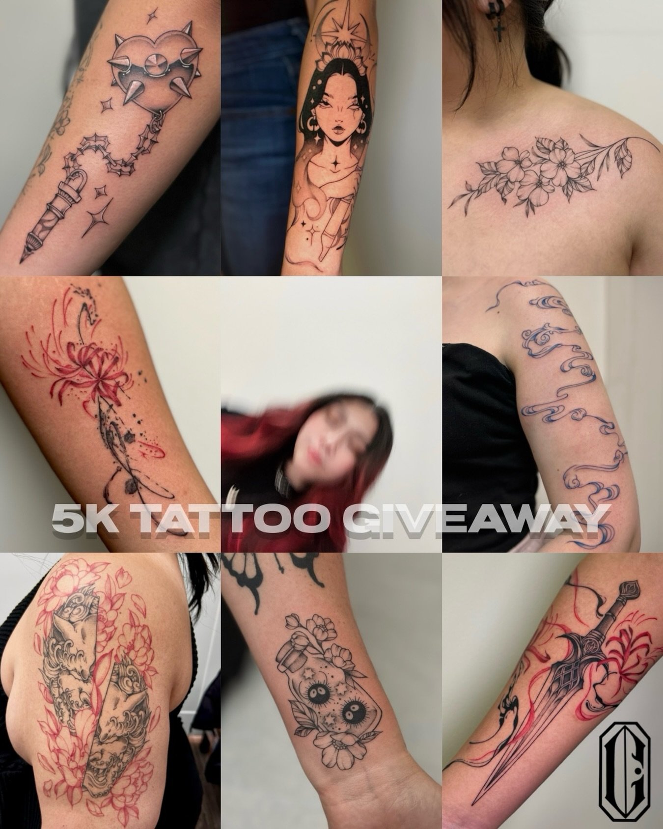 5K GIVEAWAY 

THANK YOU FOR 5K FOLLOWERS! 

I&rsquo;m endlessly thankful for everyone 
who has followed &amp; supported me 
throughout my growth as an artist. 

I wouldn&rsquo;t be here without you.

&mdash;&mdash;&mdash;

to show my gratitude, l&rsq