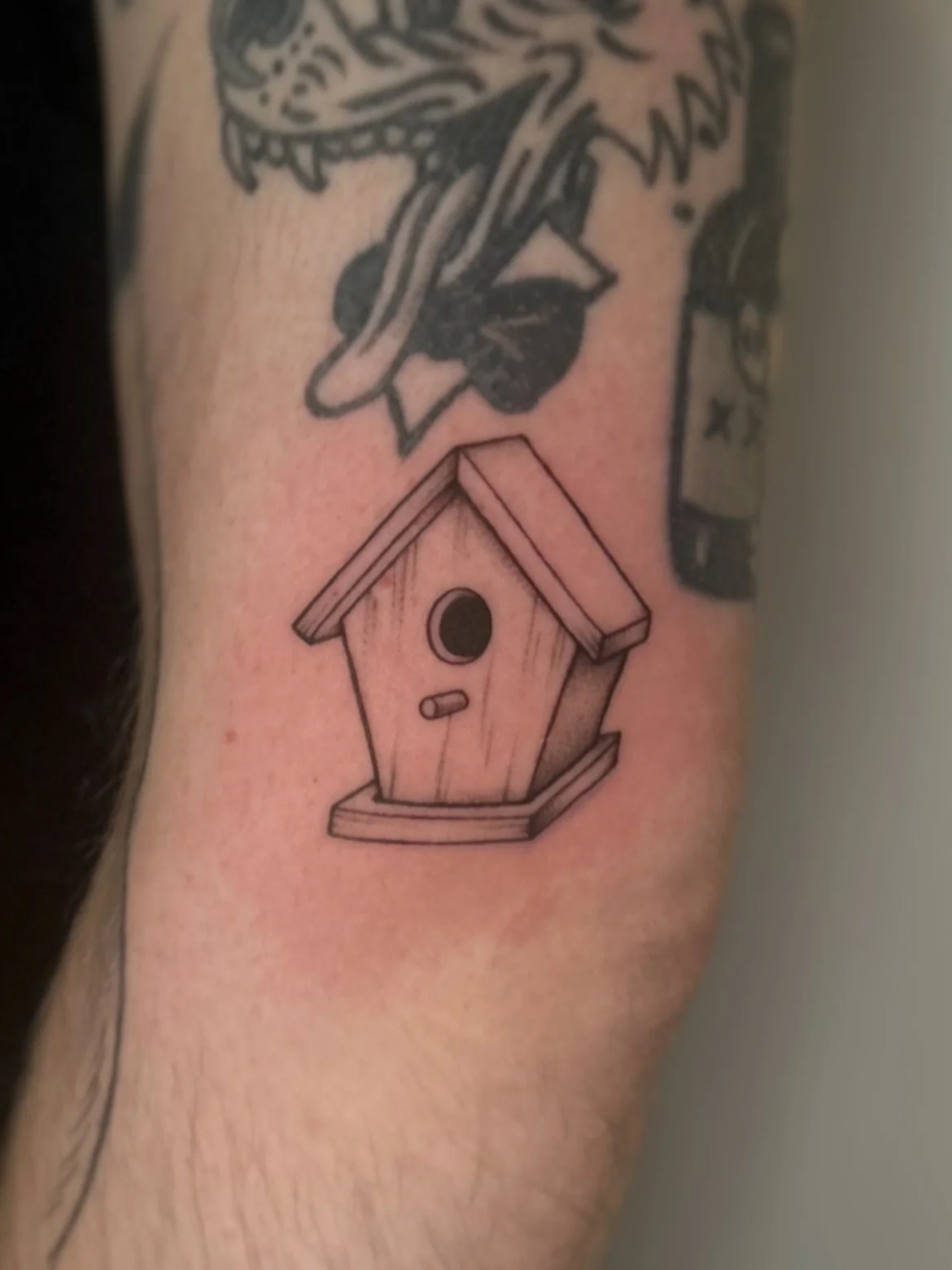 a pair of bird houses. 

a little something to remind them of home.

thanks michelle &amp; nigel!