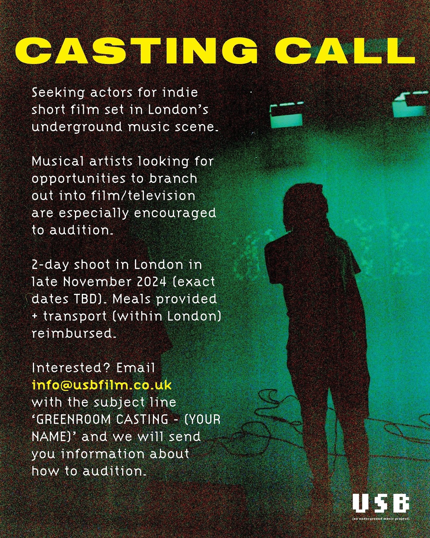 We got another one in the works here 👀😈 Hit up info@usbfilm.co.uk for more info on how to audition! 

#indiefilm #audition #castingcall #casting