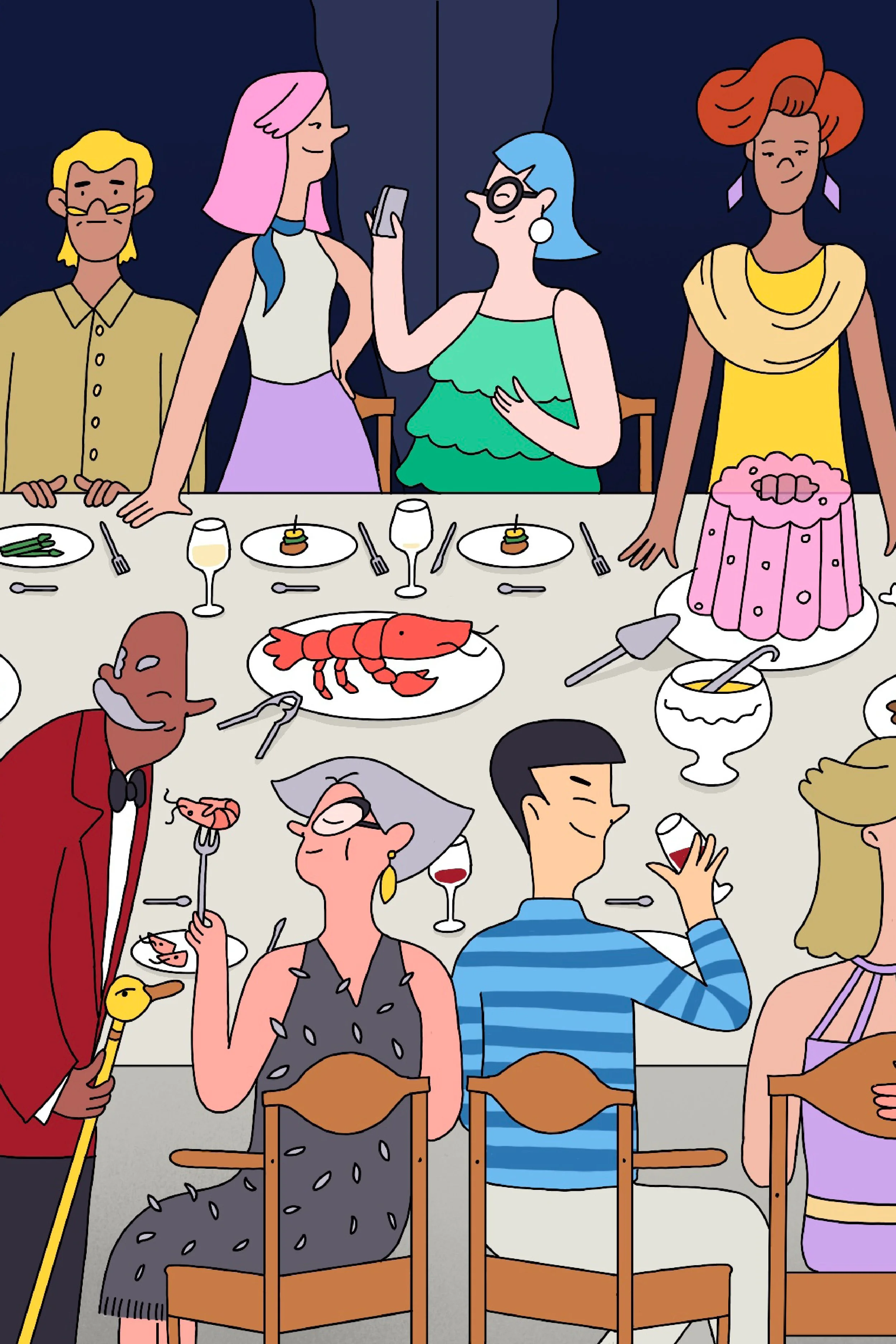 The Dinner Party You Should Be Throwing / Wall Street Journal