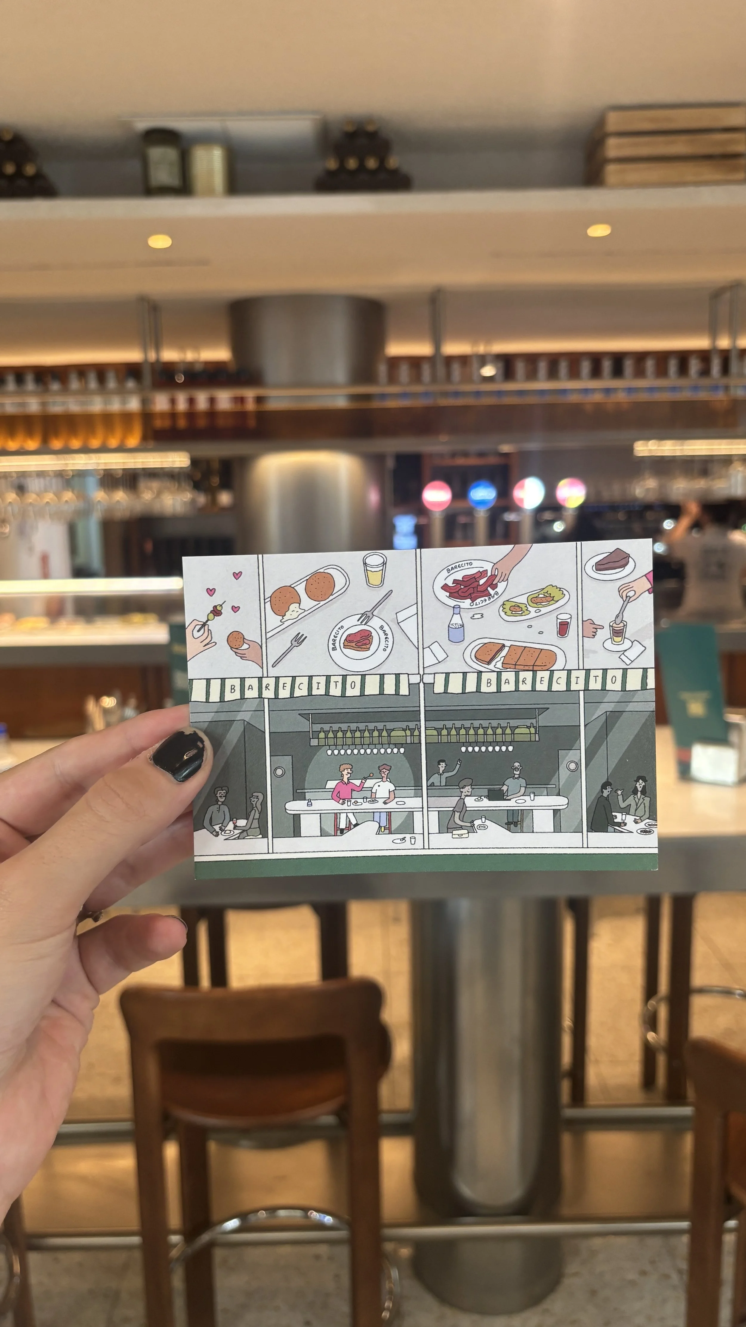 BARECITO POSTCARD