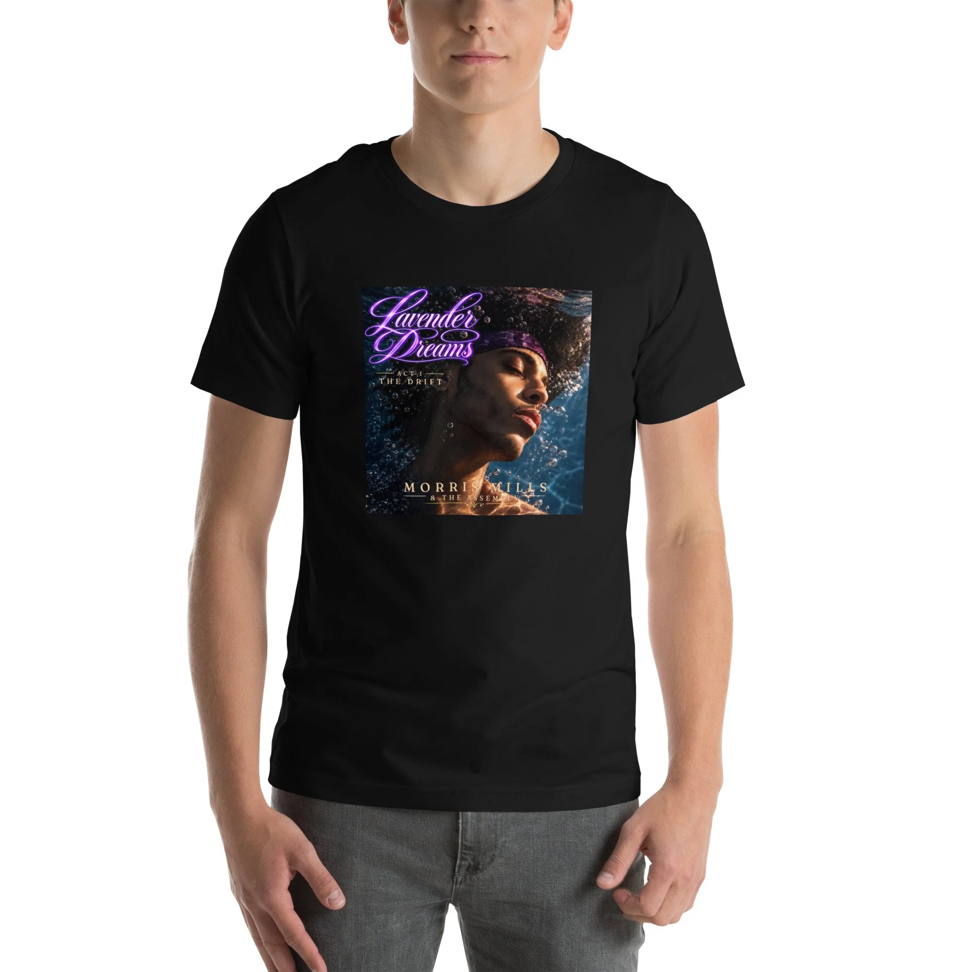 Lavender Dreams Official Unisex Album T-Shirt | Women & Men | Black & White