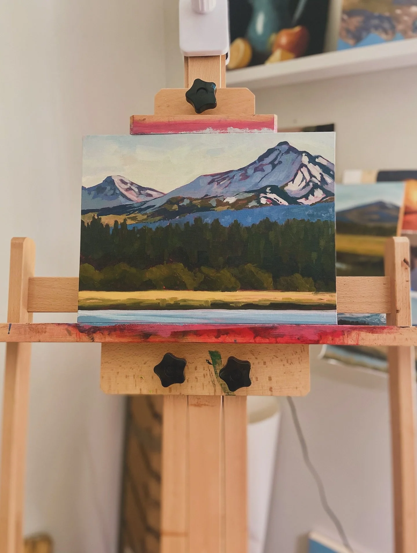 When the &quot;quick oil study&quot; turns into a new favorite painting. 

I still have so much to learn about oils, and I definitely still struggle with them, but the progress I'm making has got my heart a-leapin' for joy. 

This painting is a small