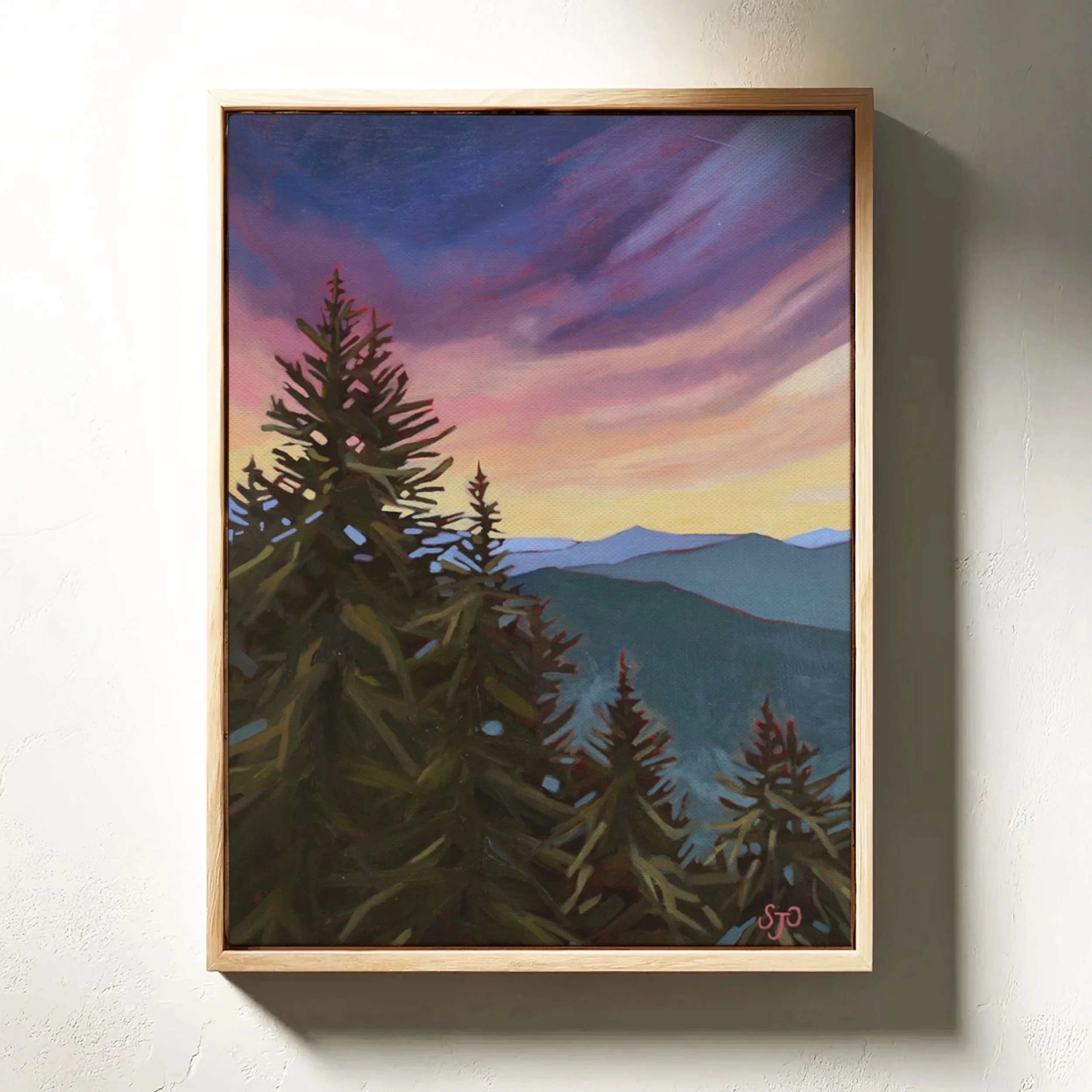 Alpine Sunrise | Original Oil Painting