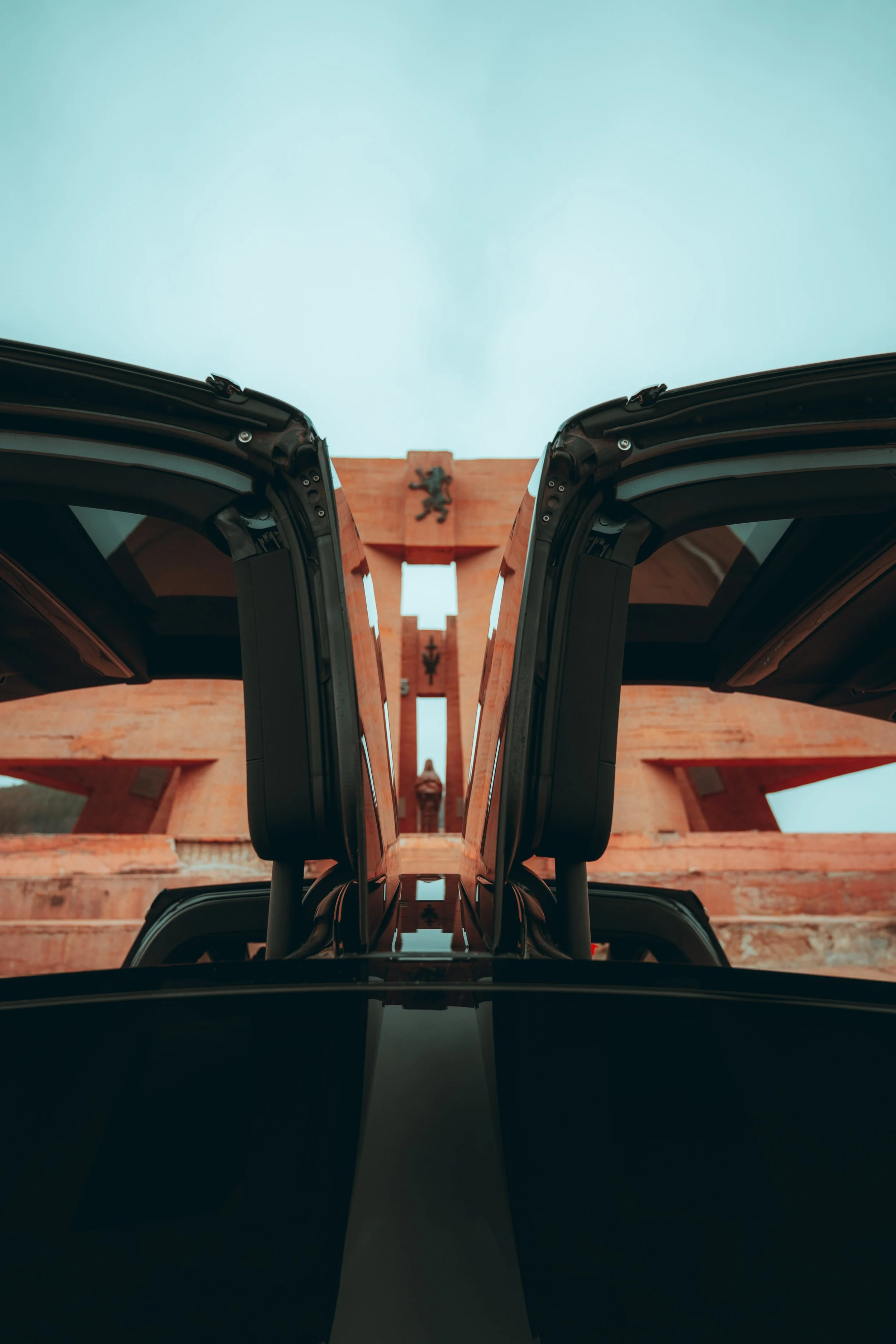 Tesla Model X electric car photography