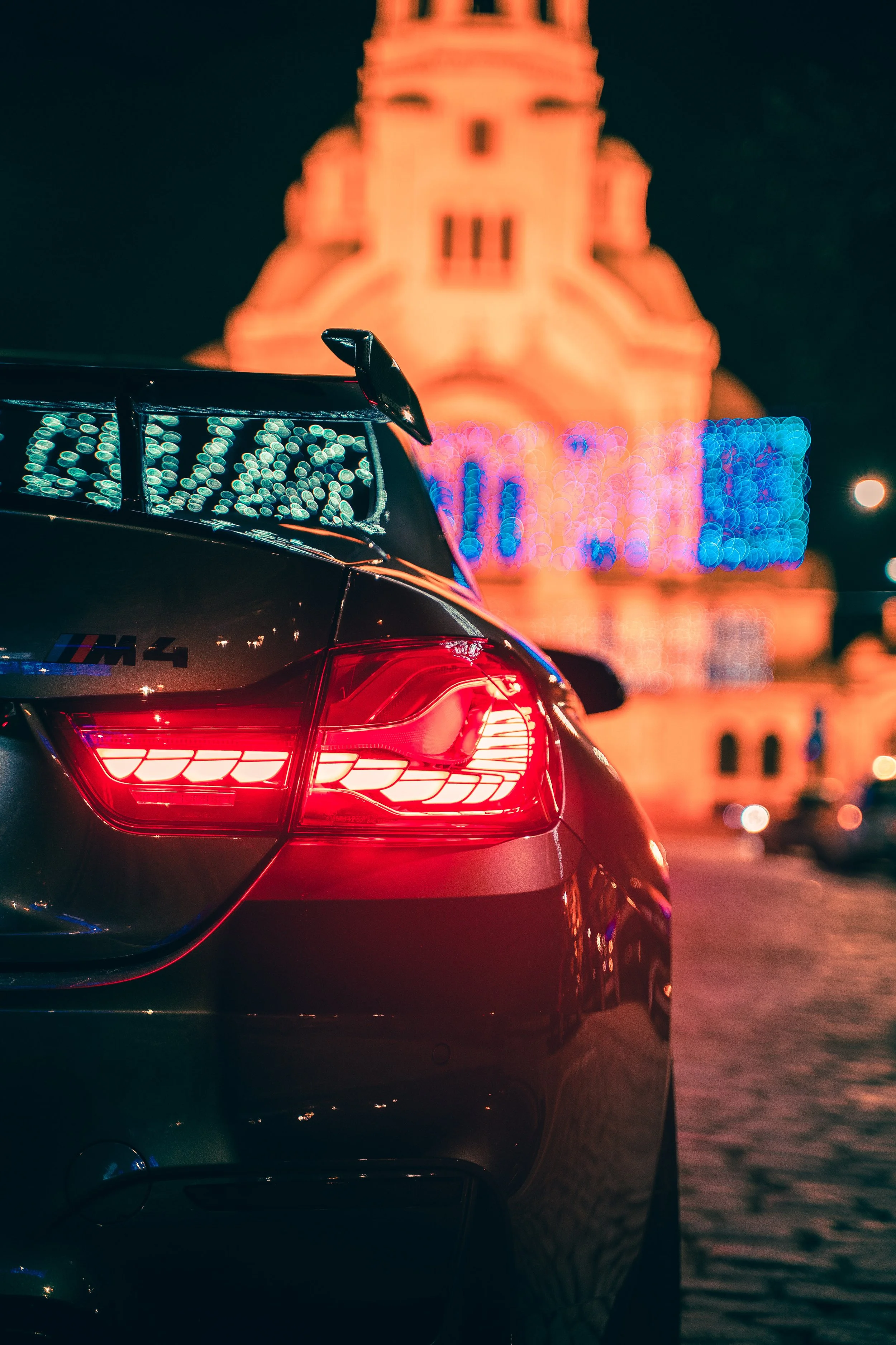 BMW M4 Alexander Nevsky Cathedral