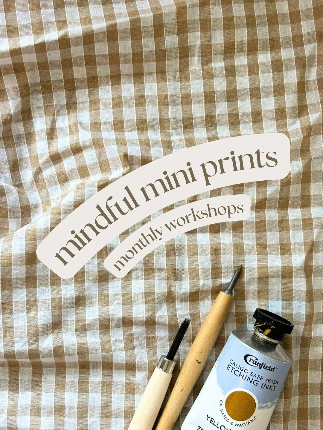 Wanting to de-stress after a long day at work by doing something creative? Our new mindful mini print workshops are designed to give you a couple of hours out from real life to relax, meet new people and have fun trying out a new skill.

Each month, 