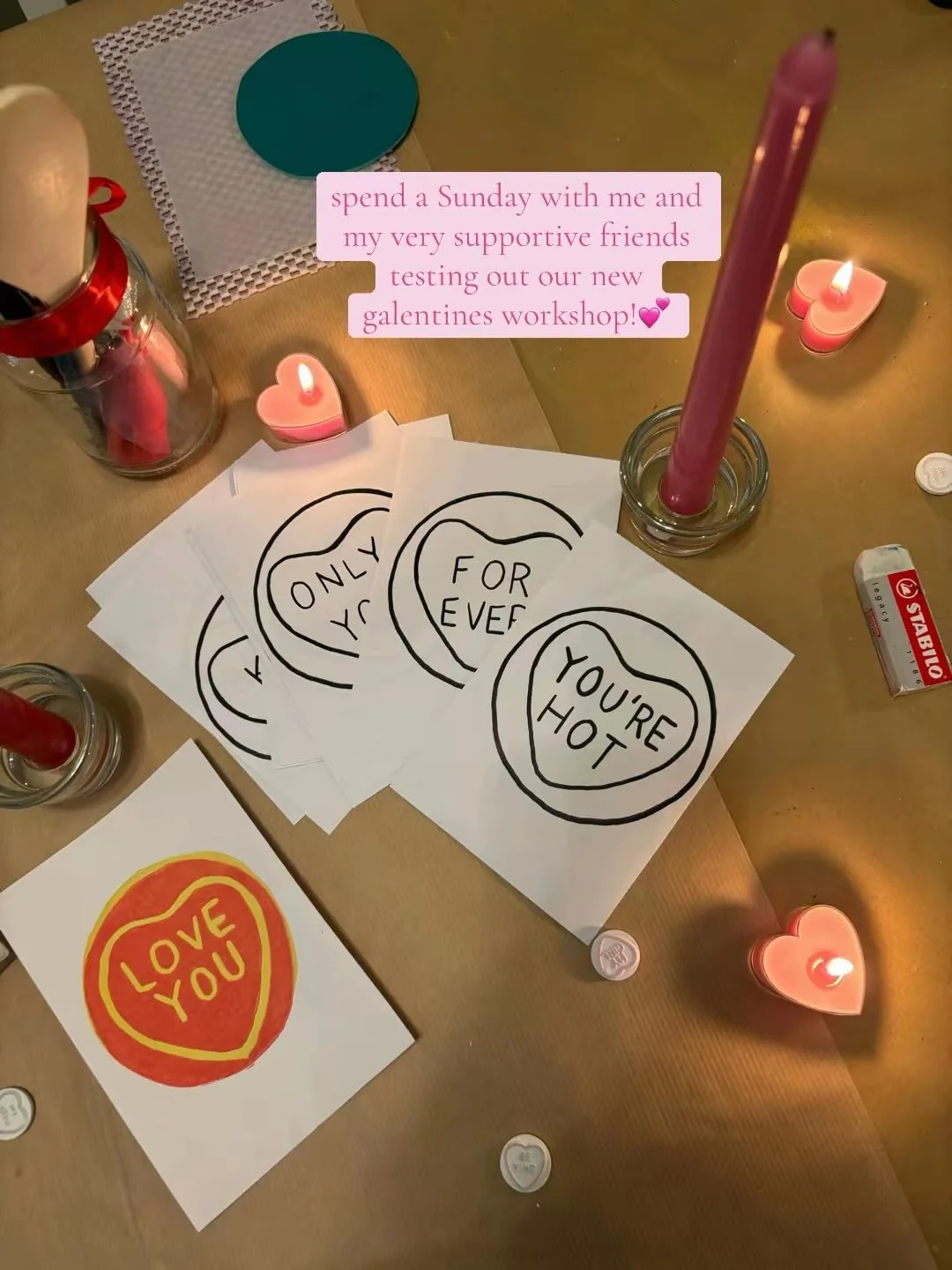 Get yourself friends who will support your crazy ideas💕 

This workshop will be running next month in Ampthill and Bedford.. book now (link in bio) before spaces are filled!💕

#galentines #printmaking #ceramics #artworkshop #girlscraftday