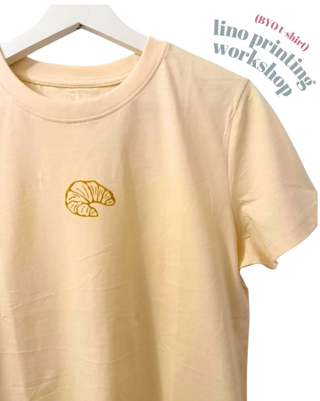 Join us this May @craftylittlethings_flitwick for a slightly different lino printing workshop where you can jazz up your own clothes!! 

Bring along an item of clothing (t-shirt, jumper, tote bag, whatever you like!). You will then be guided through 