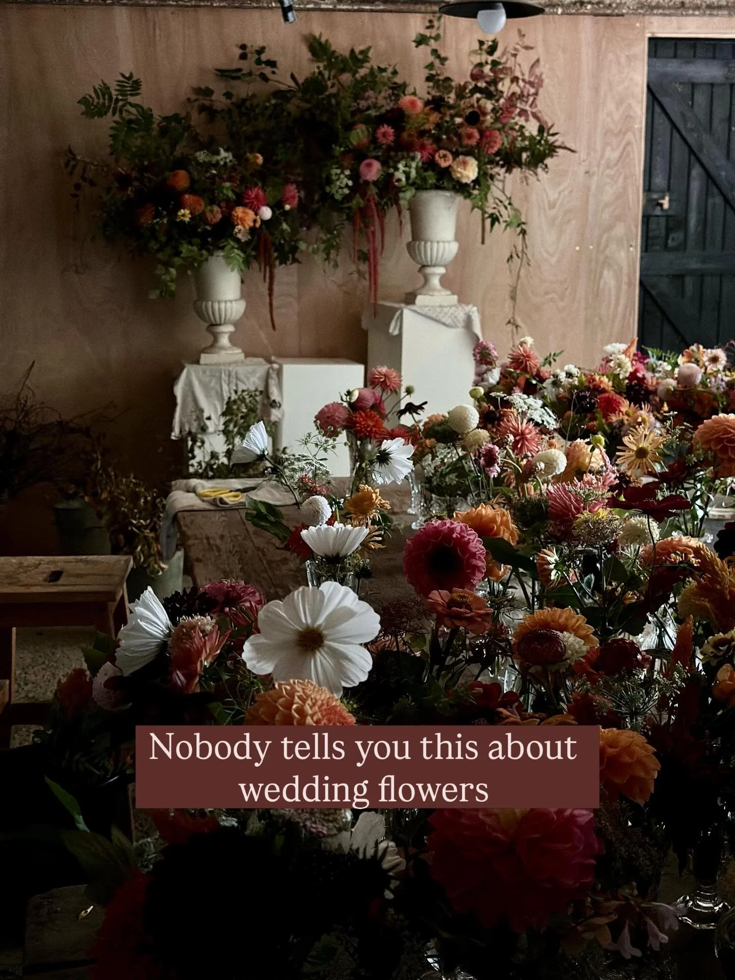 Planning a wedding is stressful and flowers are the most visual, but sometimes one of the least understood elements. Flower planning can feel overwhelming and couples are scared of getting it wrong, worried about cost and want someone they can trust 