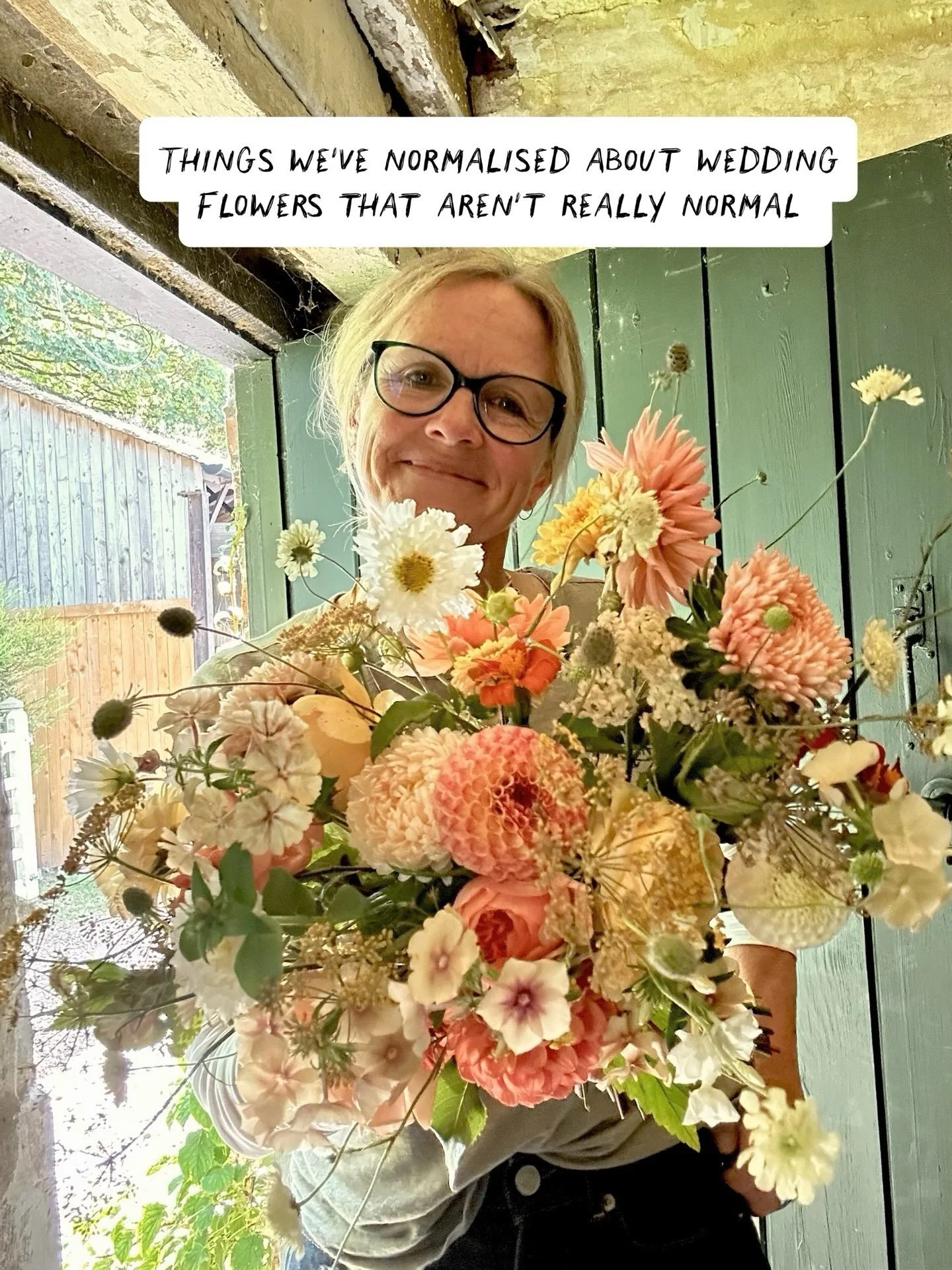 Let&rsquo;s have a rethink&hellip;

You can easily find growers in your local area through the @flowersfromthefarm website &lsquo;Find Flowers&rsquo; section.

We love a wonky stem, a slight variation in the colours of the flowers or a flower that&rs