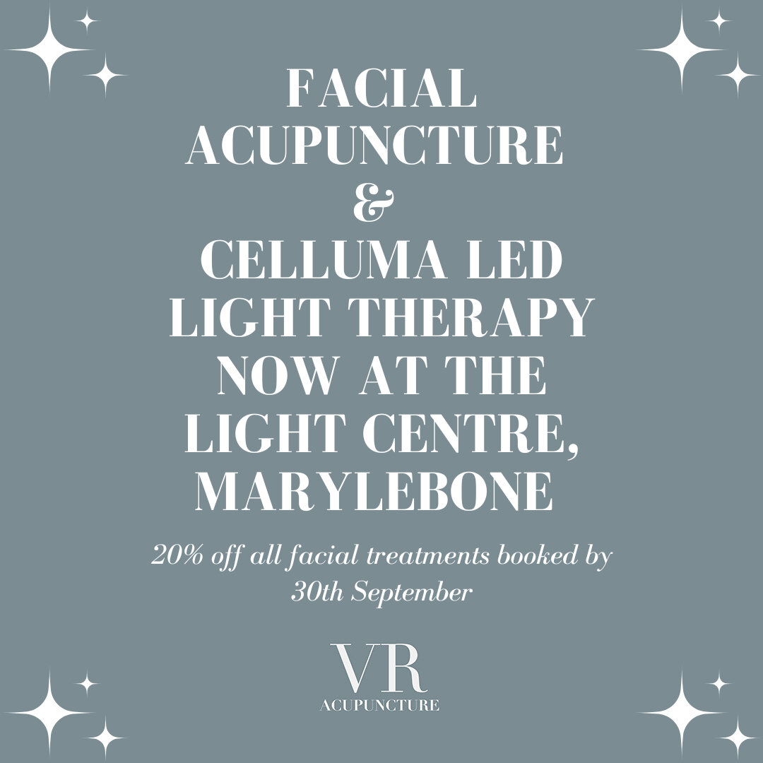 To celebrate the launch of my new Notox facial acupuncture treatments with @celluma_led_therapy, I am offering a 20% discount on all facial treatments booked before the 30th September!⁣
This offer is available during my morning clinic every Wednesday