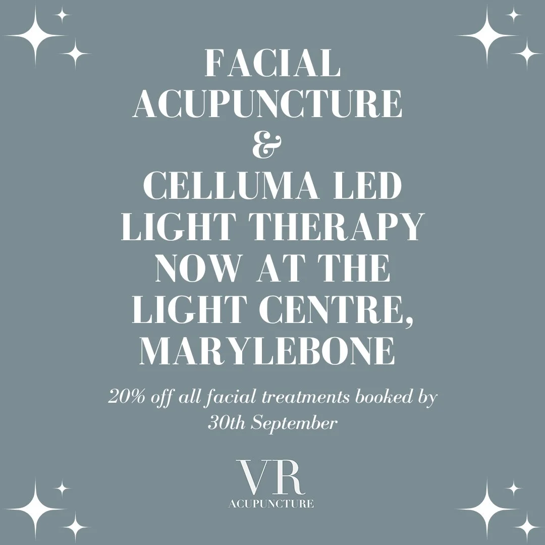 To celebrate the launch of my new Notox facial acupuncture treatments with @celluma_led_therapy, I am offering a 20% discount on all facial treatments booked before the 30th September!⁣
This offer is available during my morning clinic every Wednesday