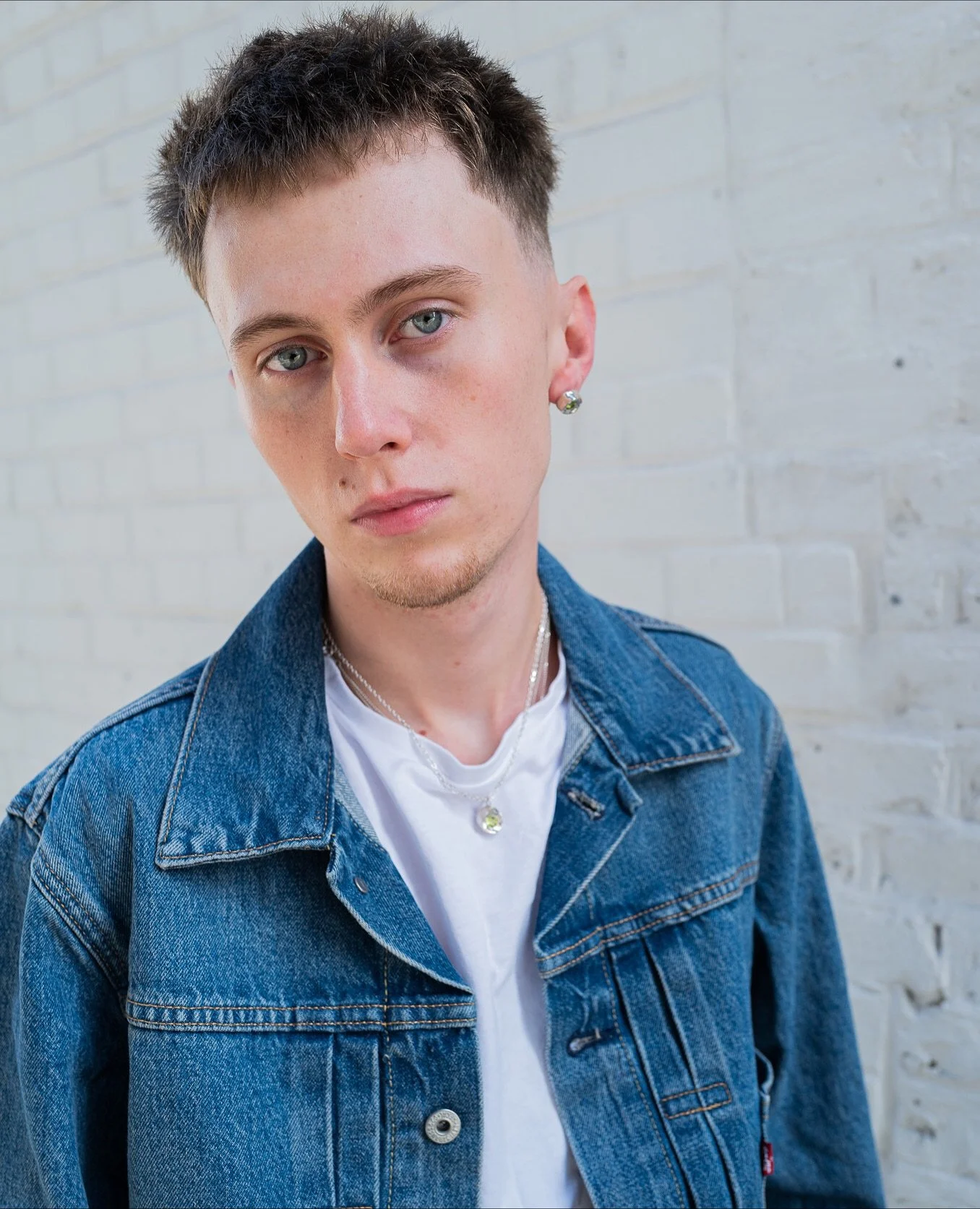 New look on Kai since he cut his hair off!