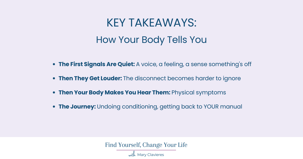 key takeaways for living in alignment