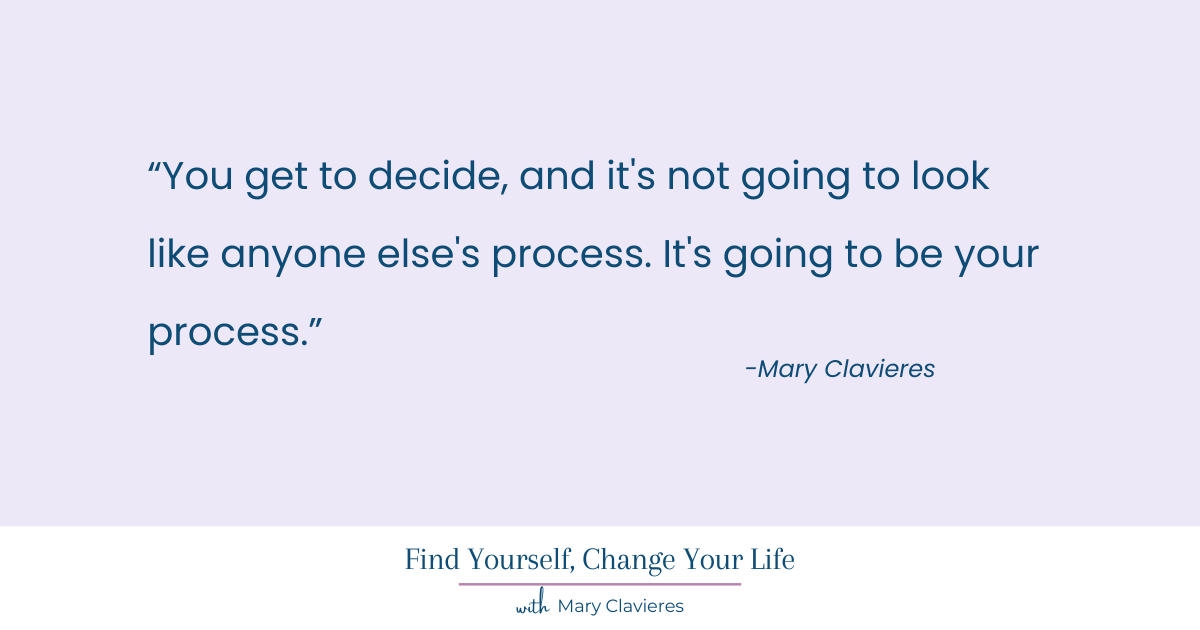 You get to decide how to trust yourself quote