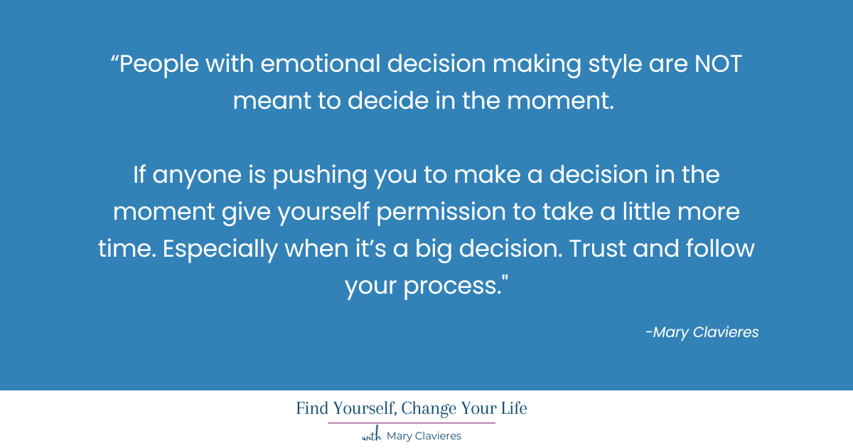 quote about emotional clarity with emotional authority