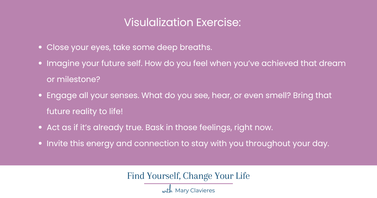 align your mind and body visualization exercise