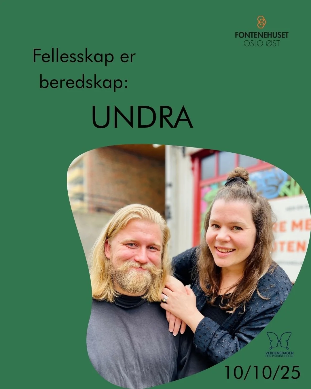 Vi f&oslash;ler oss veldig heldige som har f&aring;tt med oss UNDRA p&aring; laget til v&aring;rt Verdensdagen-arrangement! Temaet v&aring;rt er &quot;fellesskap er beredskap&quot;, og hvem er da bedre &aring; inkludere i dette enn nettopp disse? 😍
